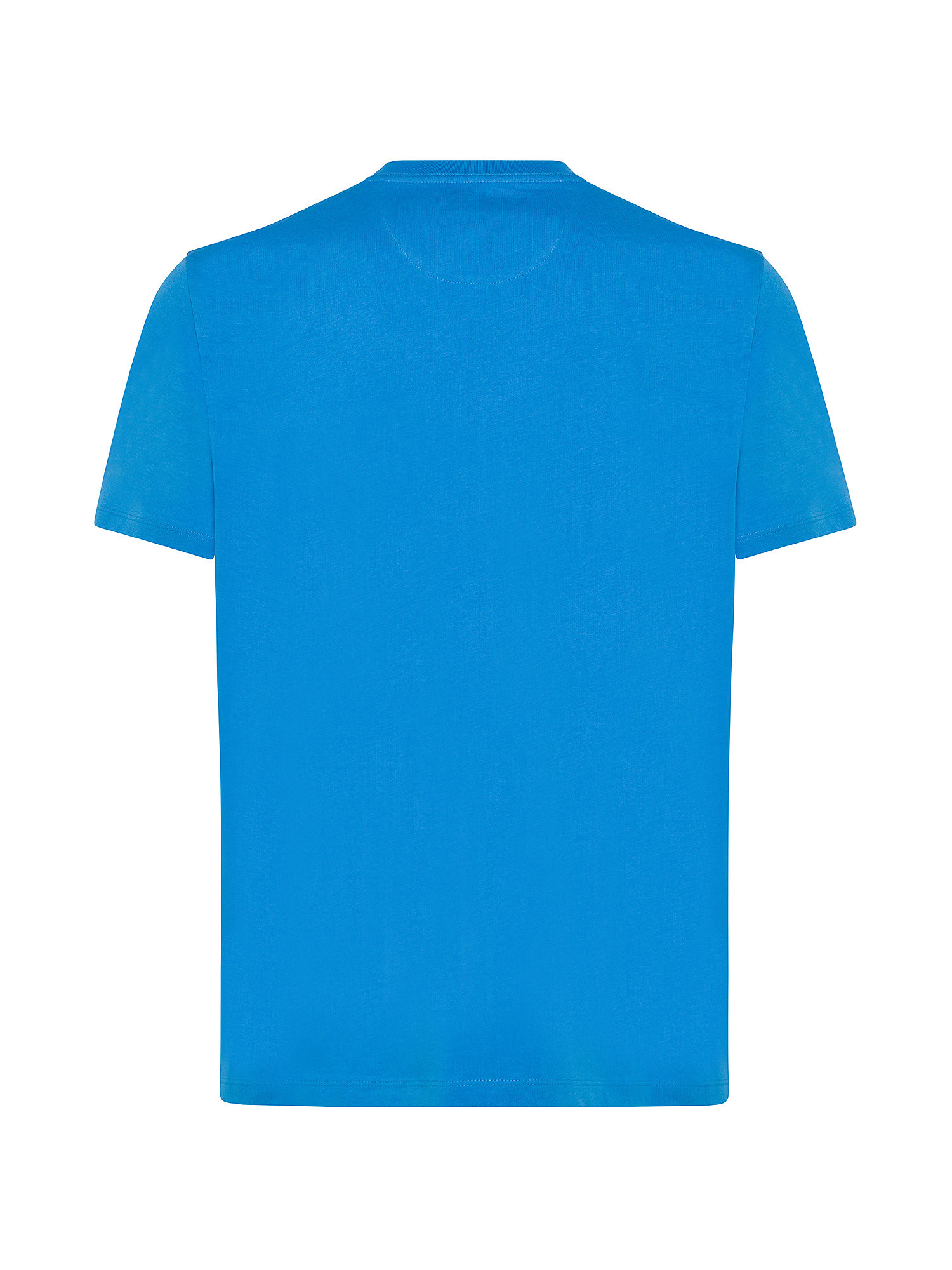 JCT - T-shirt in puro cotone supima, Azzurro, large image number 1