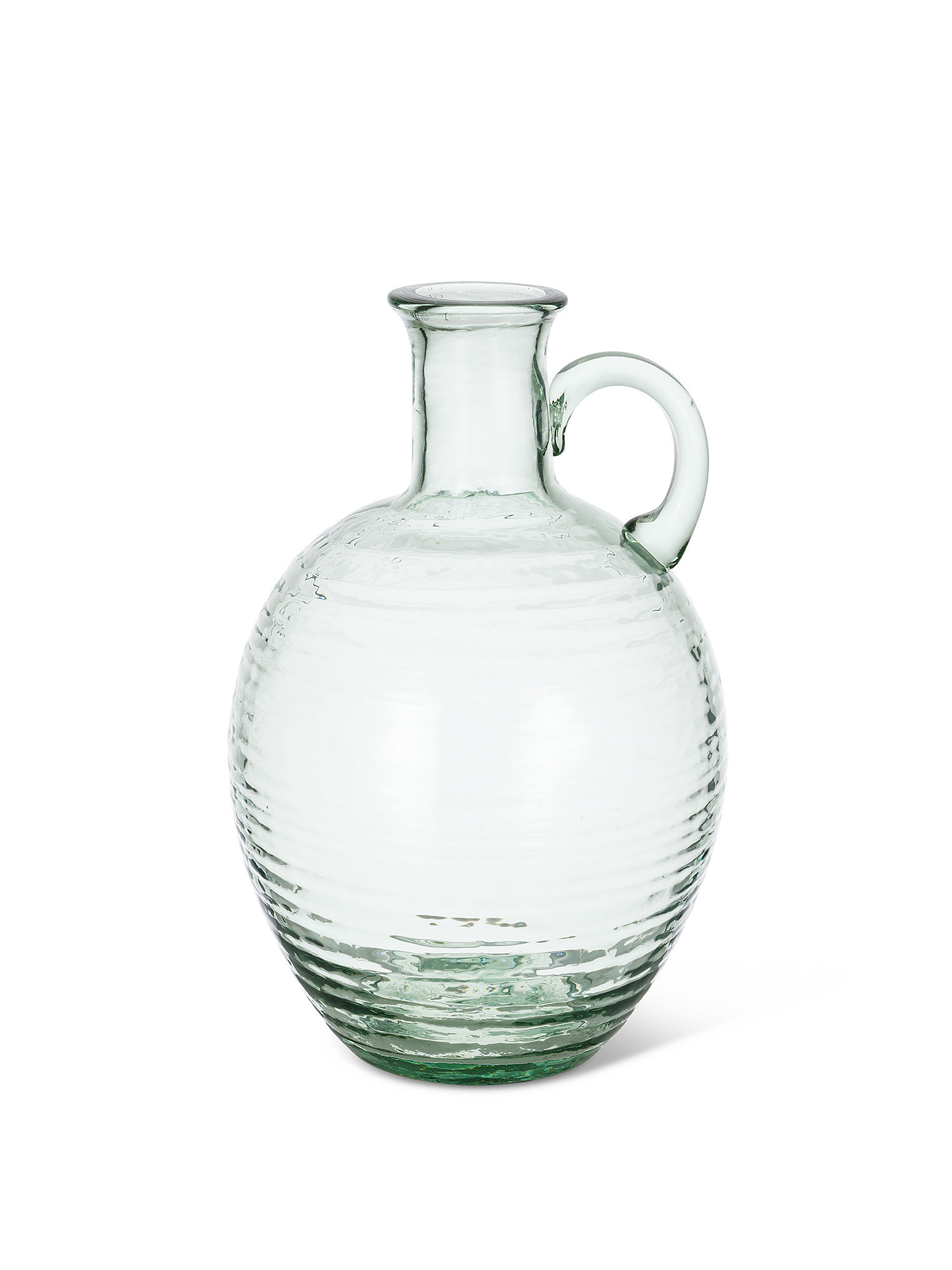 Colored glass paste decorative pitcher, Transparent, large image number 0
