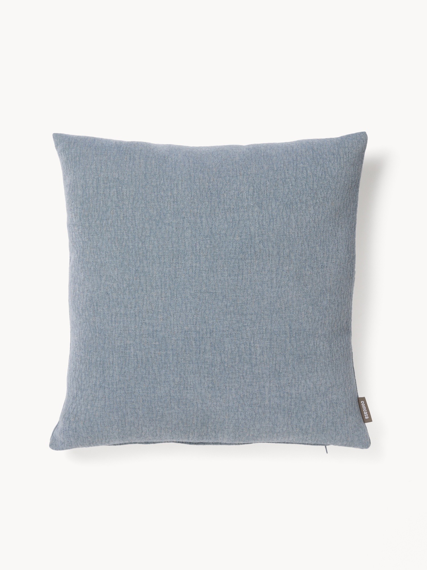 Linen Cushion Made in Italy 45x45cm, Light Blue, large image number 0