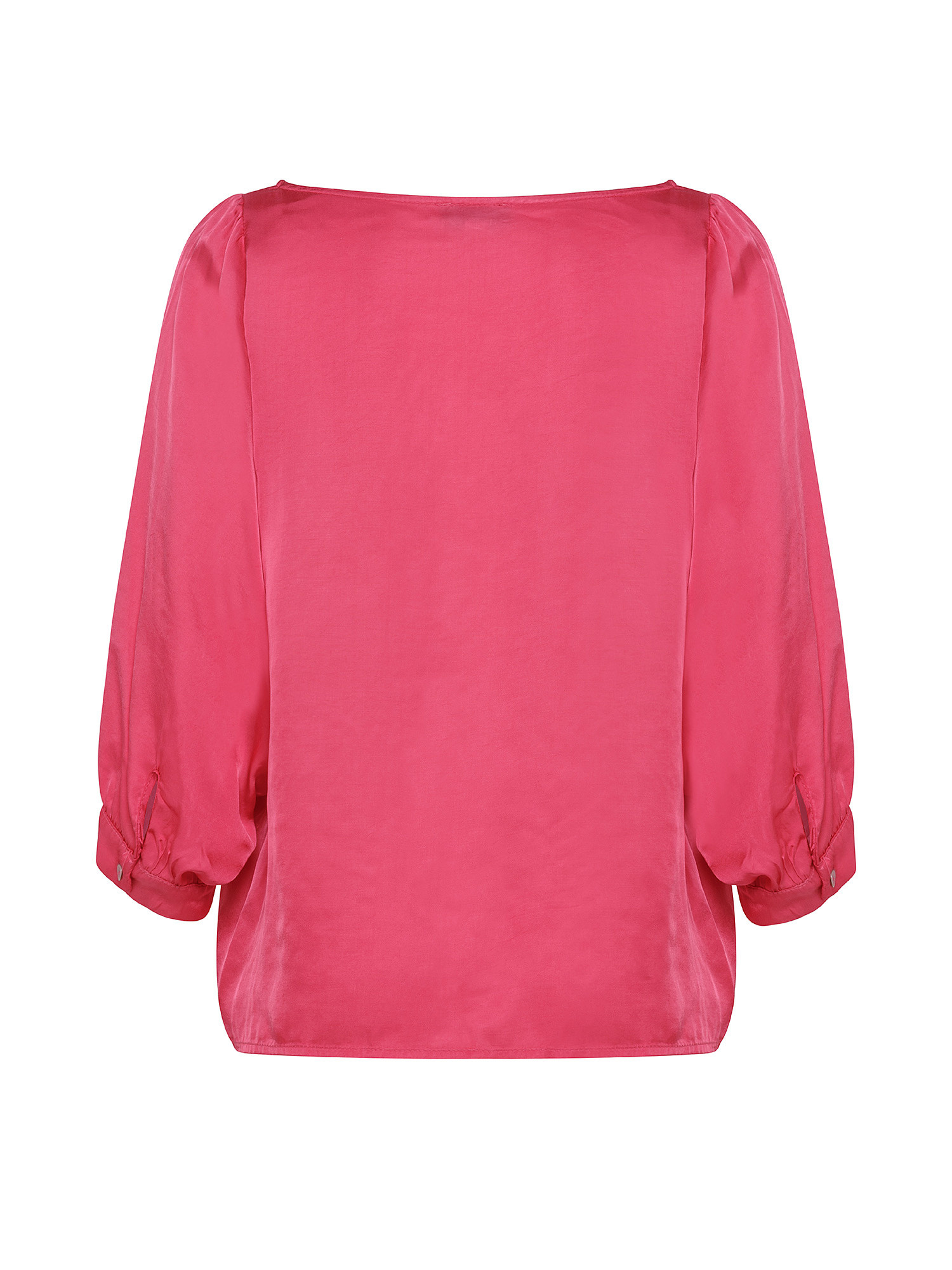 Blusa in viscosa, Rosa fuxia, large image number 1