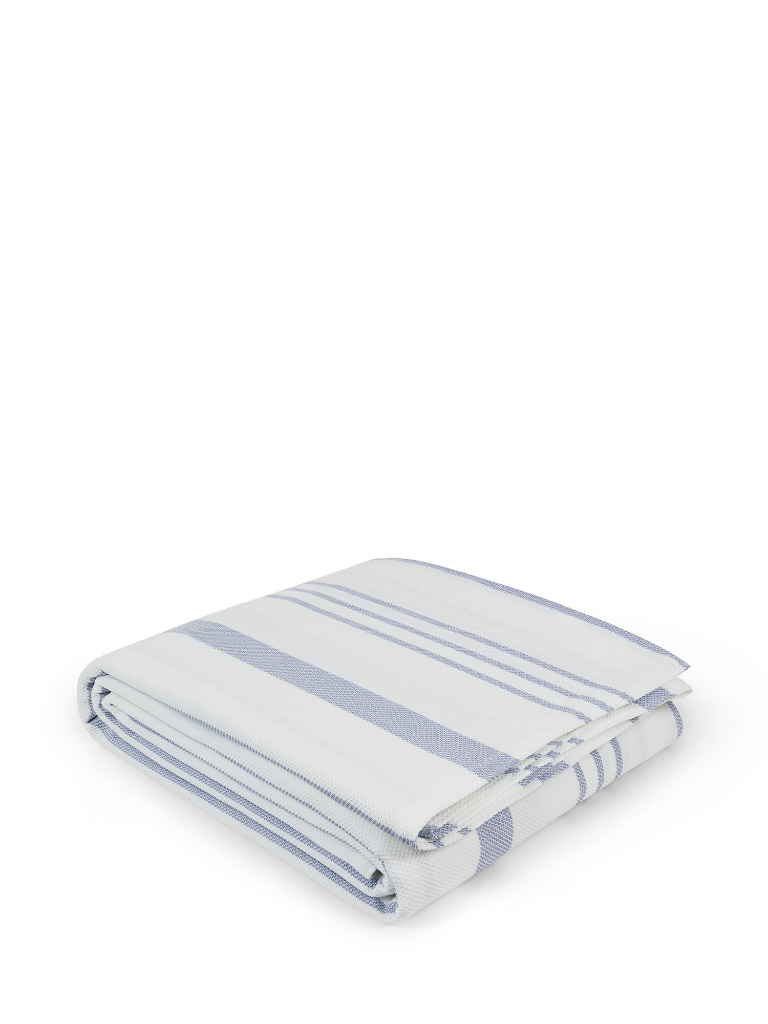 Pure cotton bedspread, Blue, large image number 0