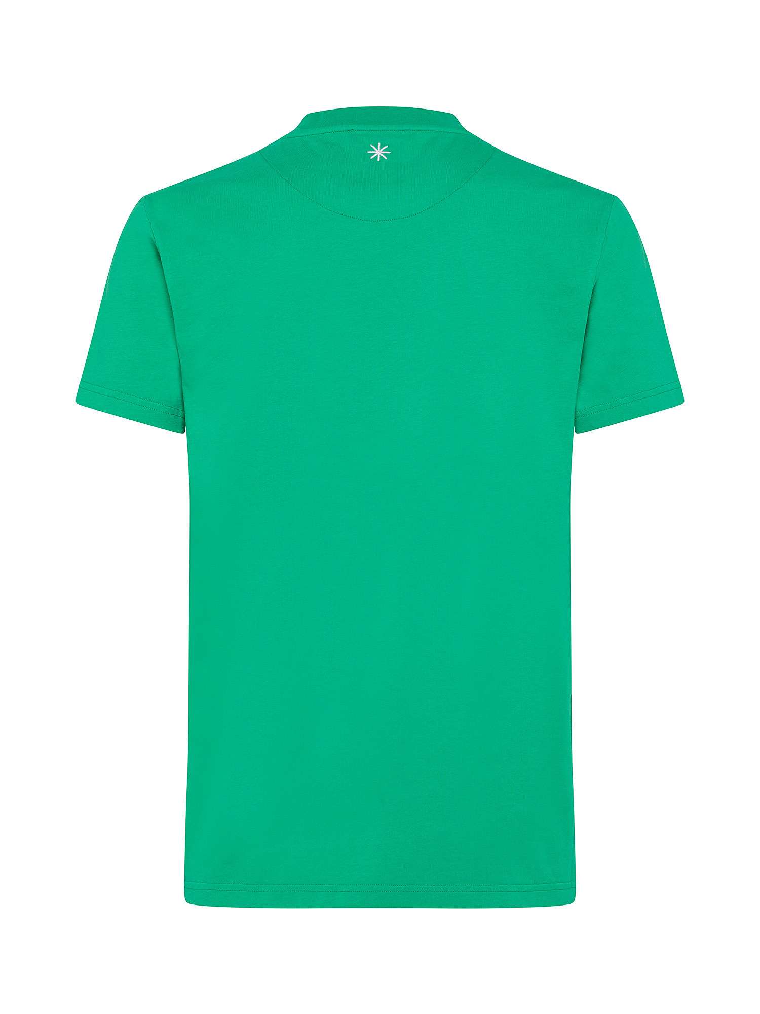 Manuel Ritz - T-shirt in cotone, Verde, large image number 1