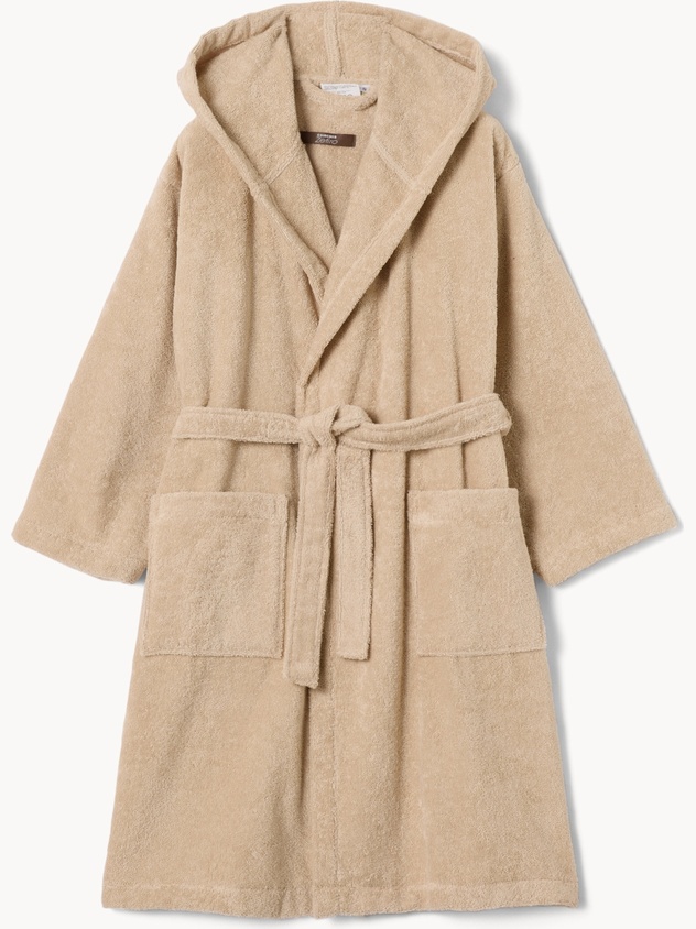 Accappatoio puro cotone tinta unita Zefiro