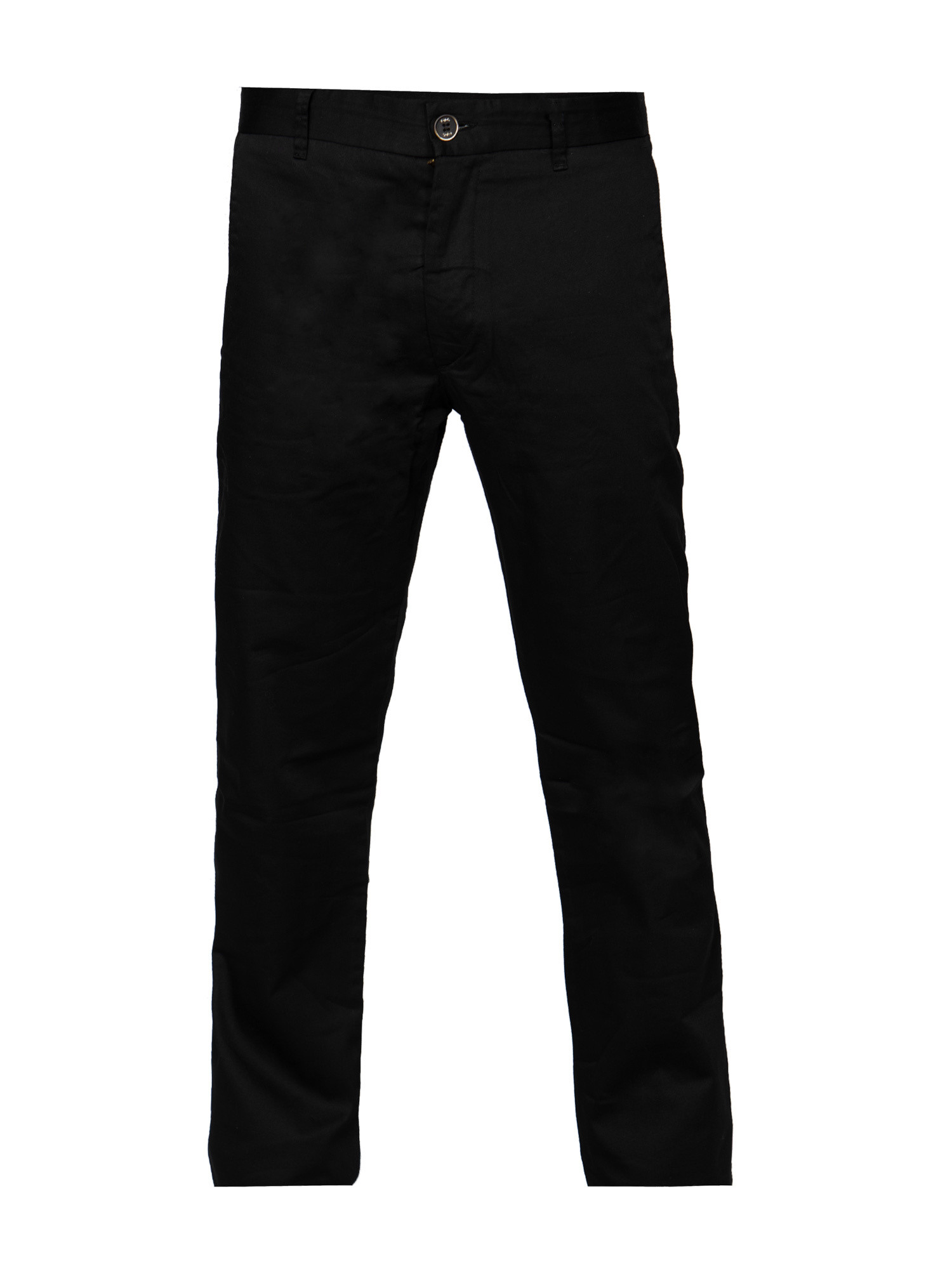 Pantalone casual regular fit, Nero, large image number 0
