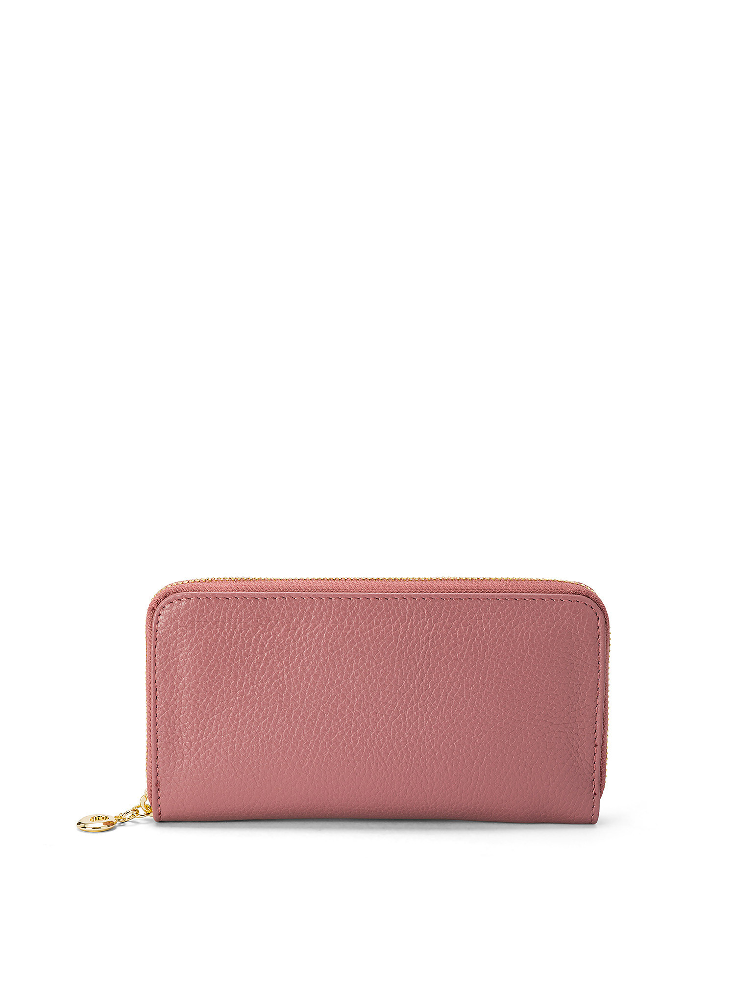 Koan - Genuine leather wallet with zip, Pink, large image number 0