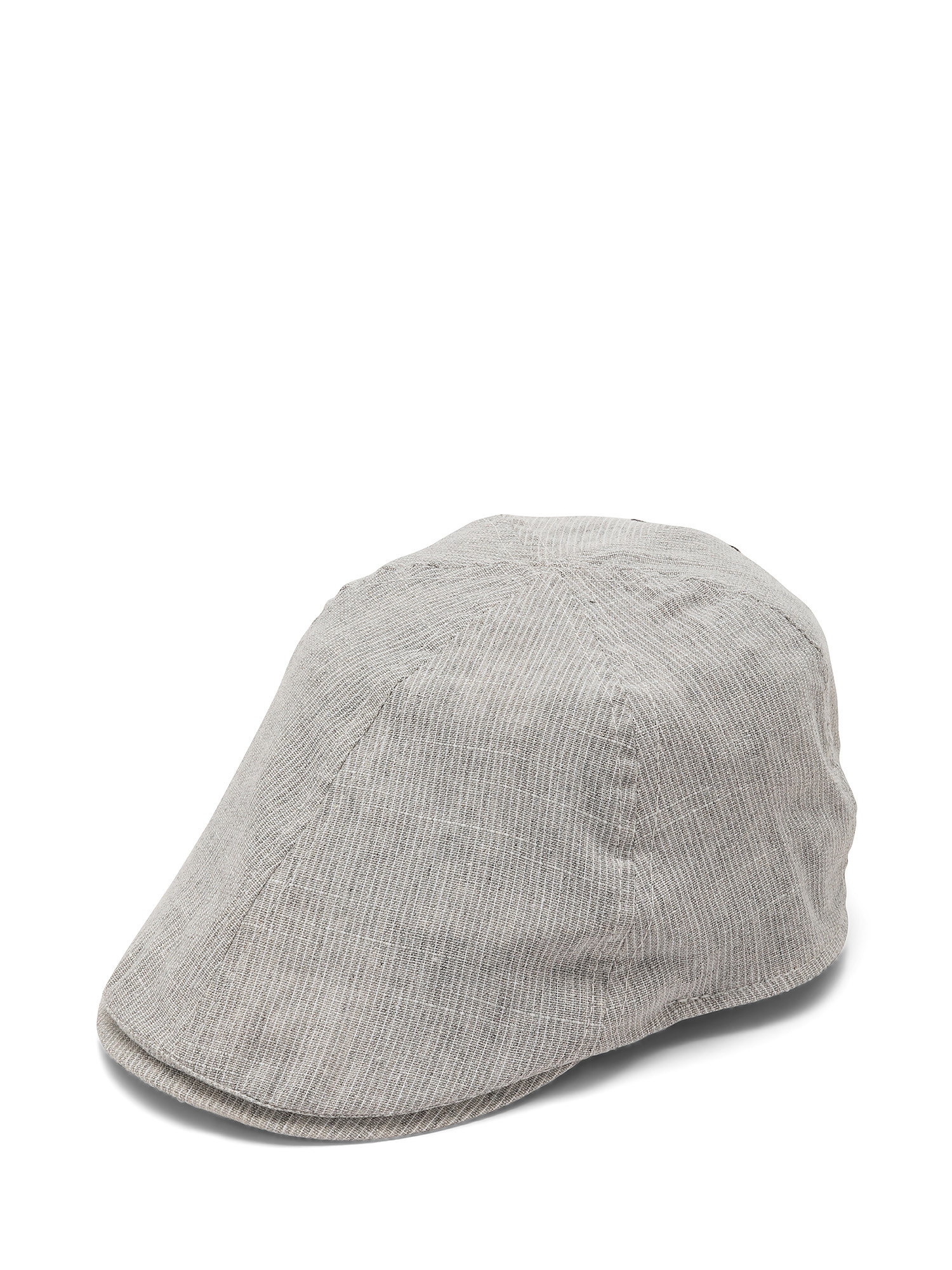 Cappello a righe, Grigio, large image number 0