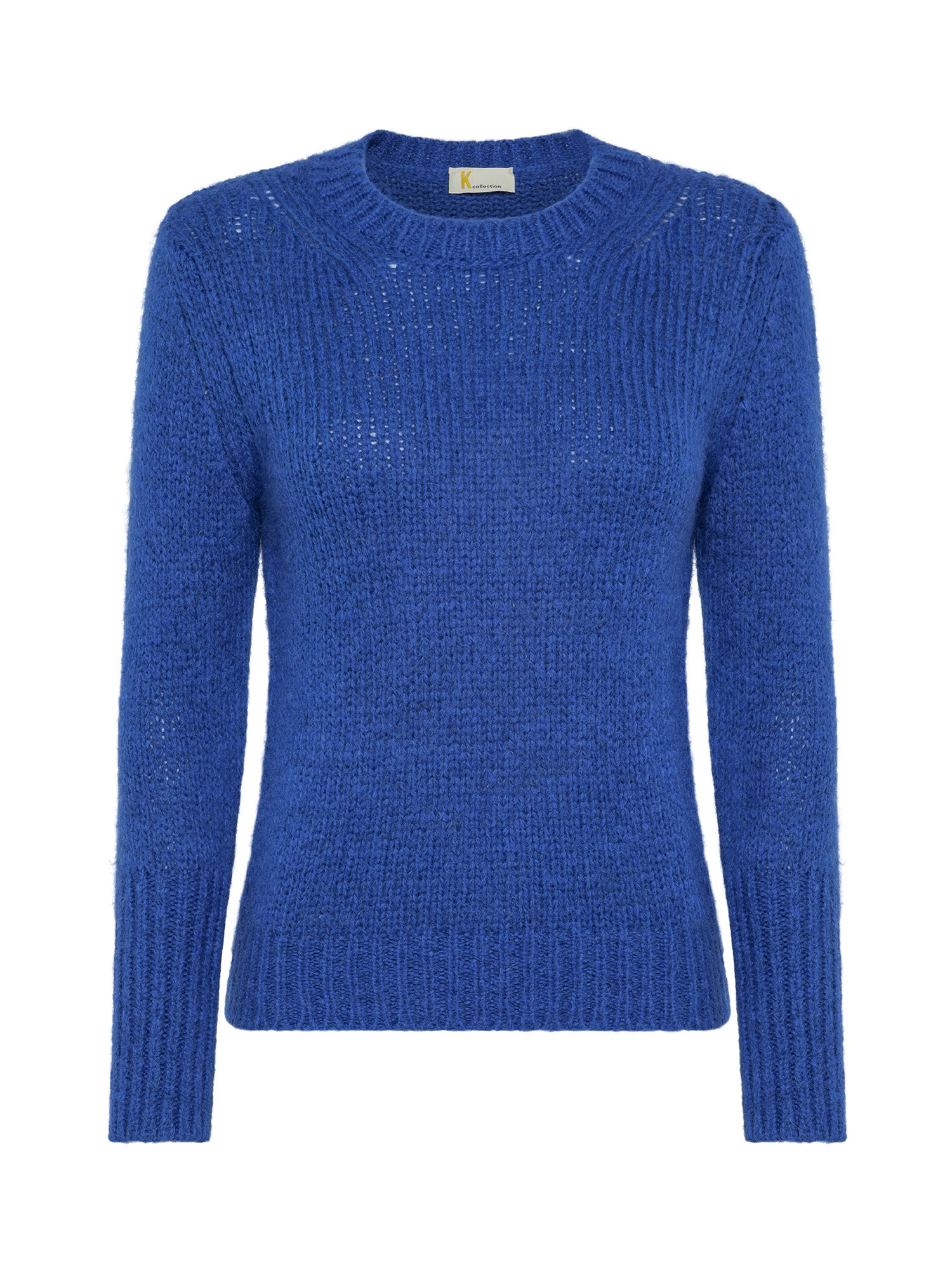 K Collection - Crewneck sweater, Blue, large image number 0