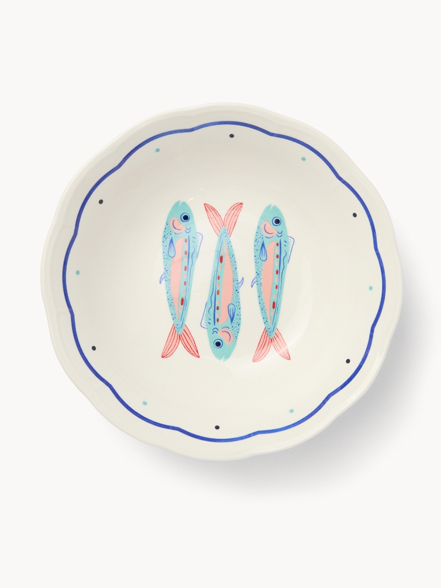 Insalatiera in ceramica Voyage, Multicolor, large image number 1