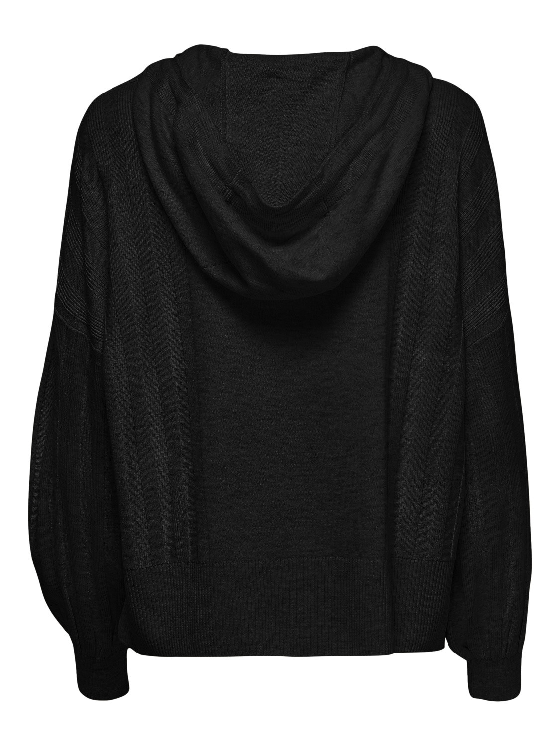 Women's hoodie, Black, large image number 1