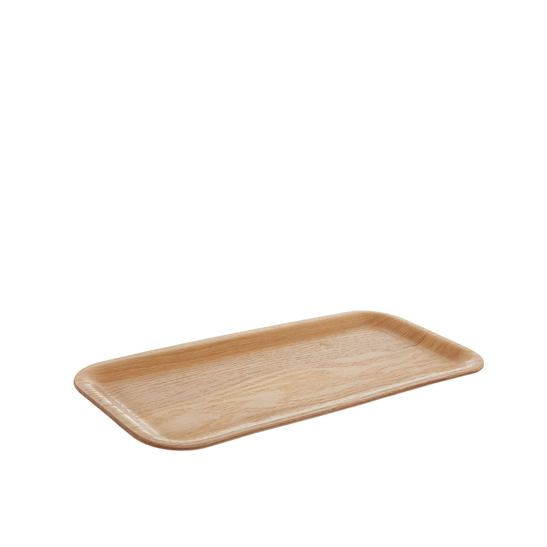 Bamboo wood tray, Beige, large image number 0