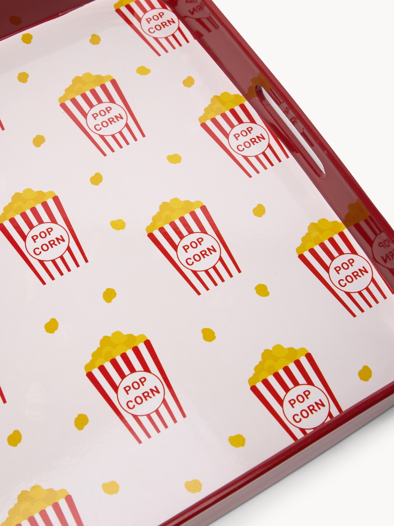Vassoio in plastica motivo pop corn - Prezzo di lancio, Multicolor, large image number 1