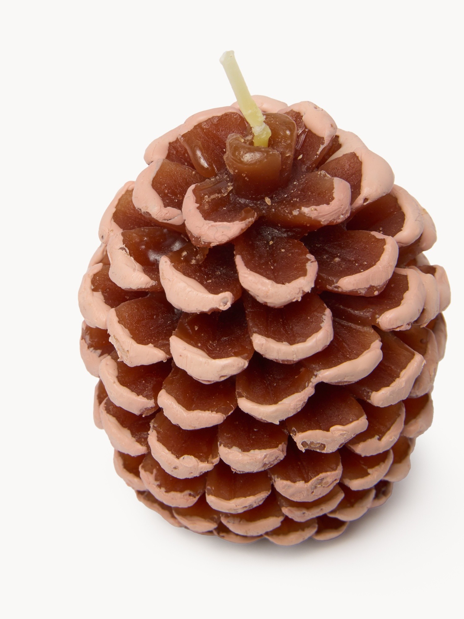 Pinecone Candle, Brown, large image number 1