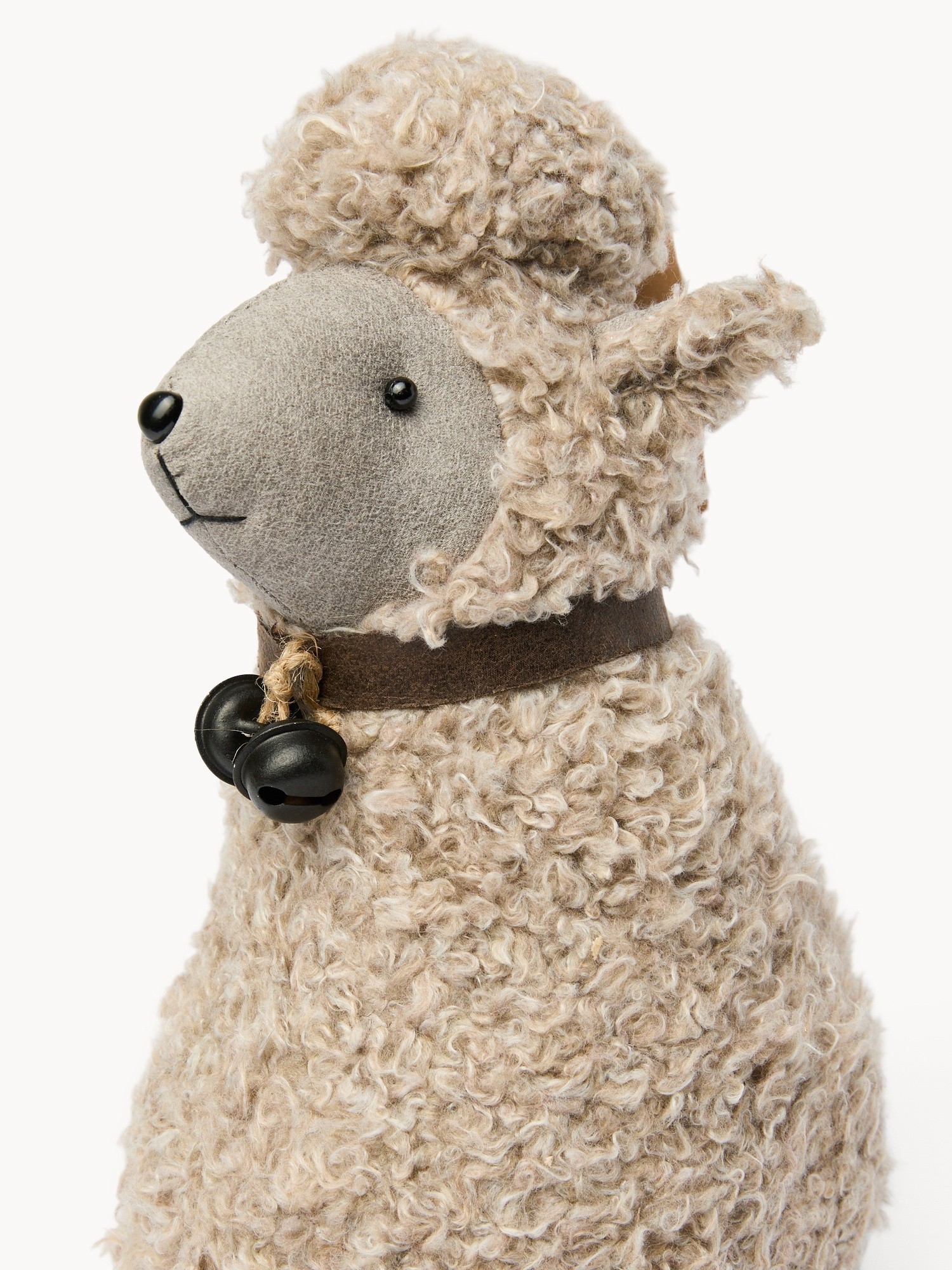 Sheep-shaped doorstop, Grey, large image number 1