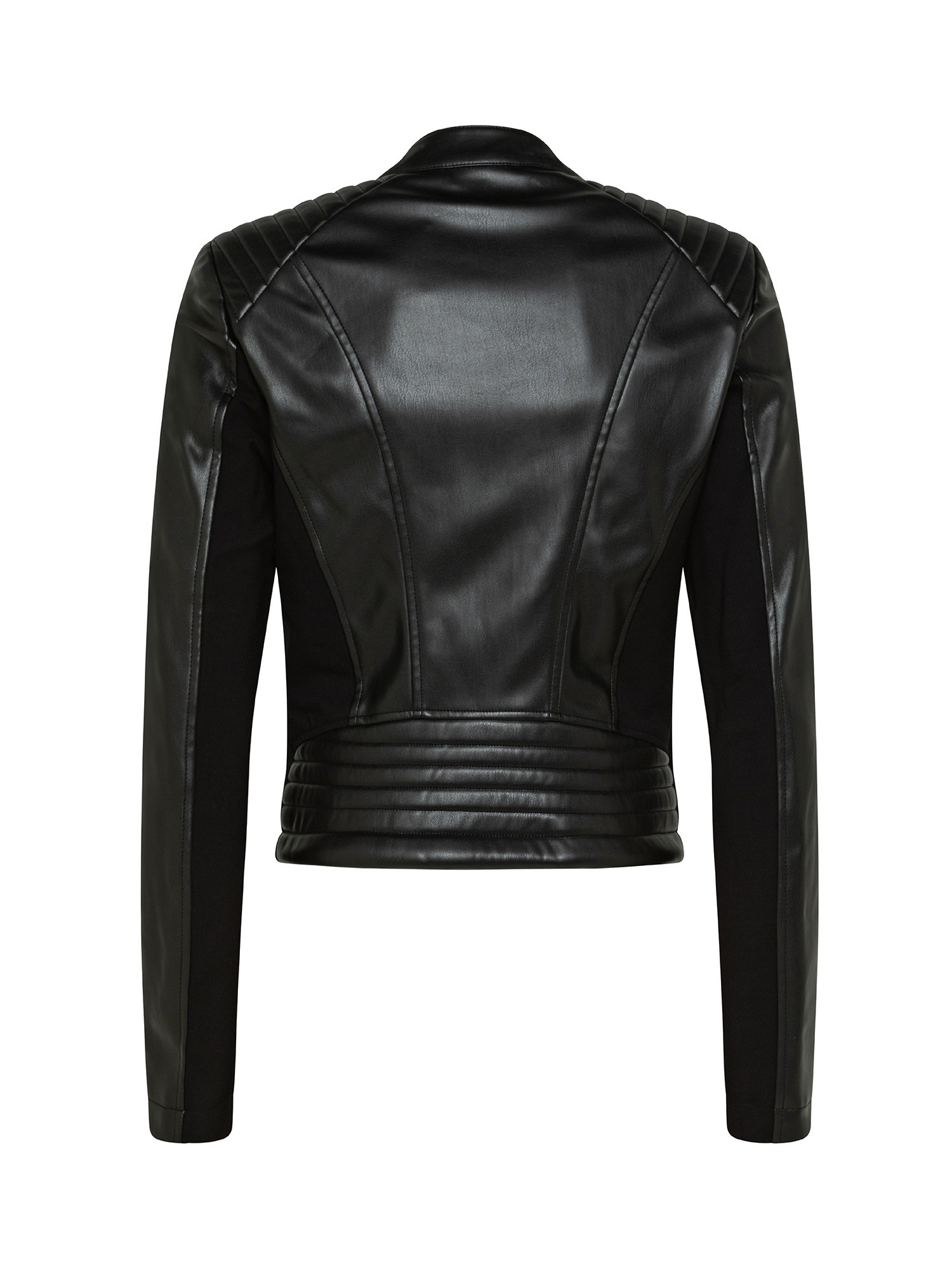 Leatherette jacket, Black, large image number 1