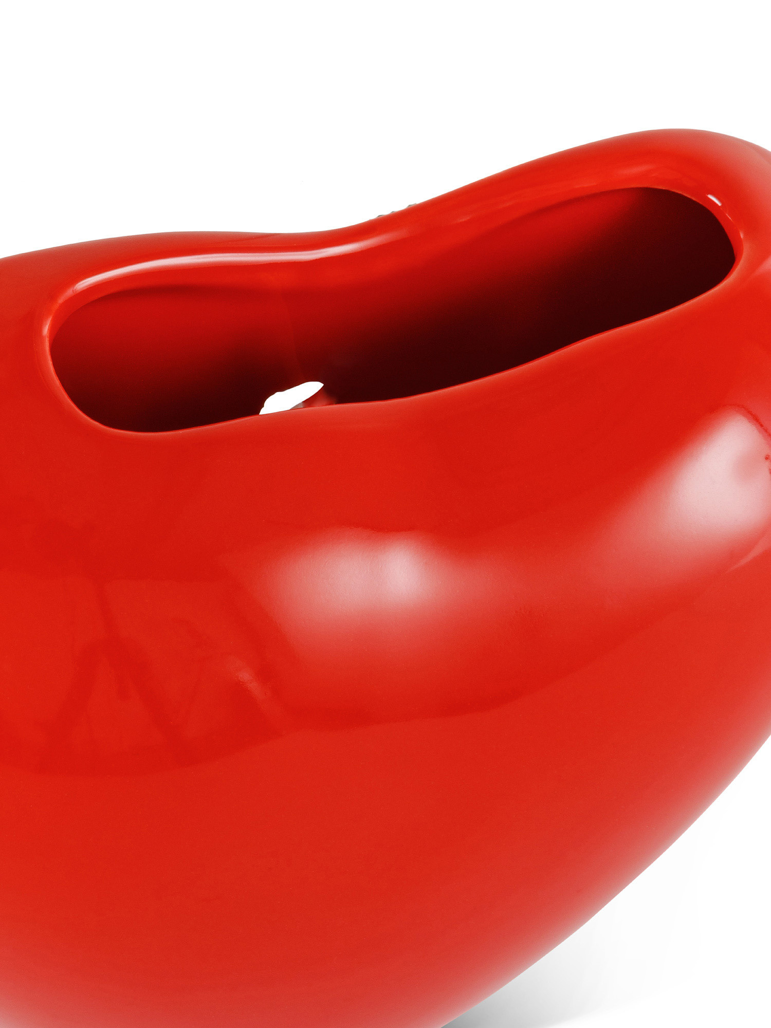 Ceramic heart humidifier, Red, large image number 1