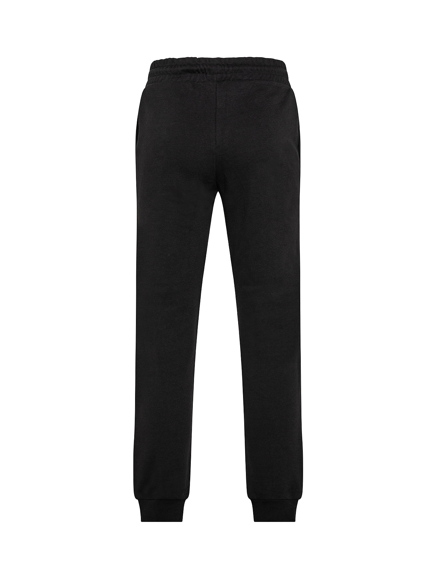 Sweatpants in cotton, Black, large
