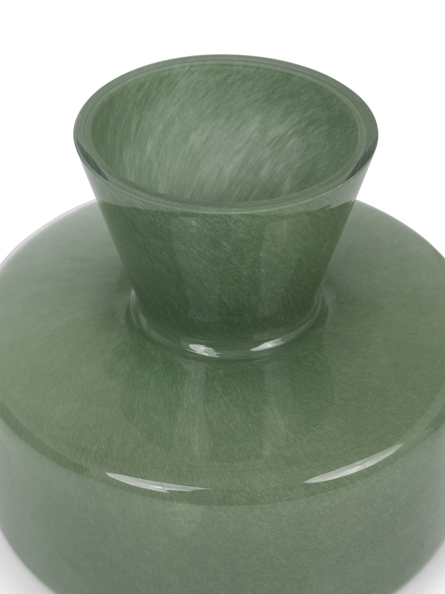 Vaso in vetro colorato, Verde, large image number 1