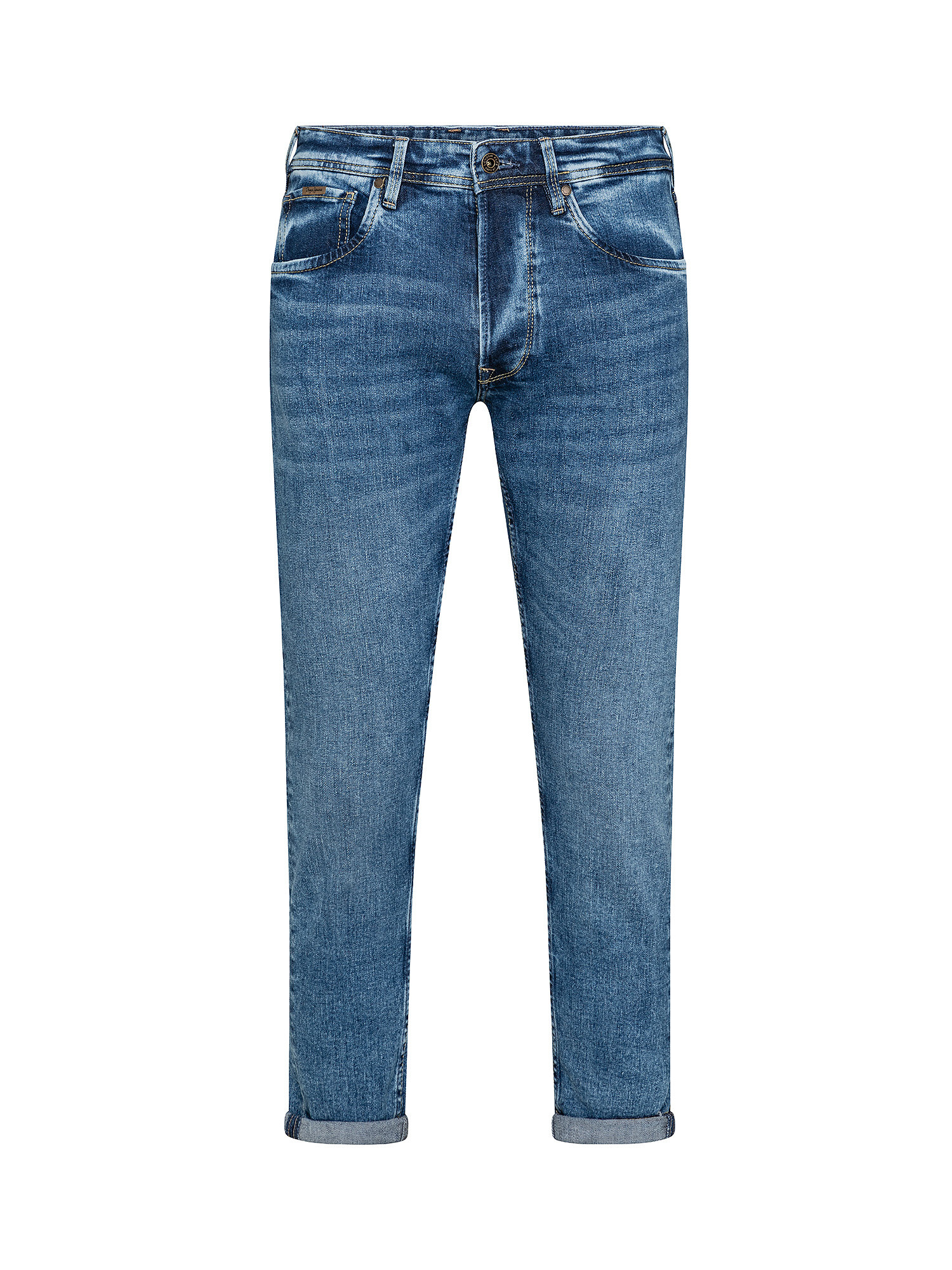 Five pocket jeans, Denim, large image number 0