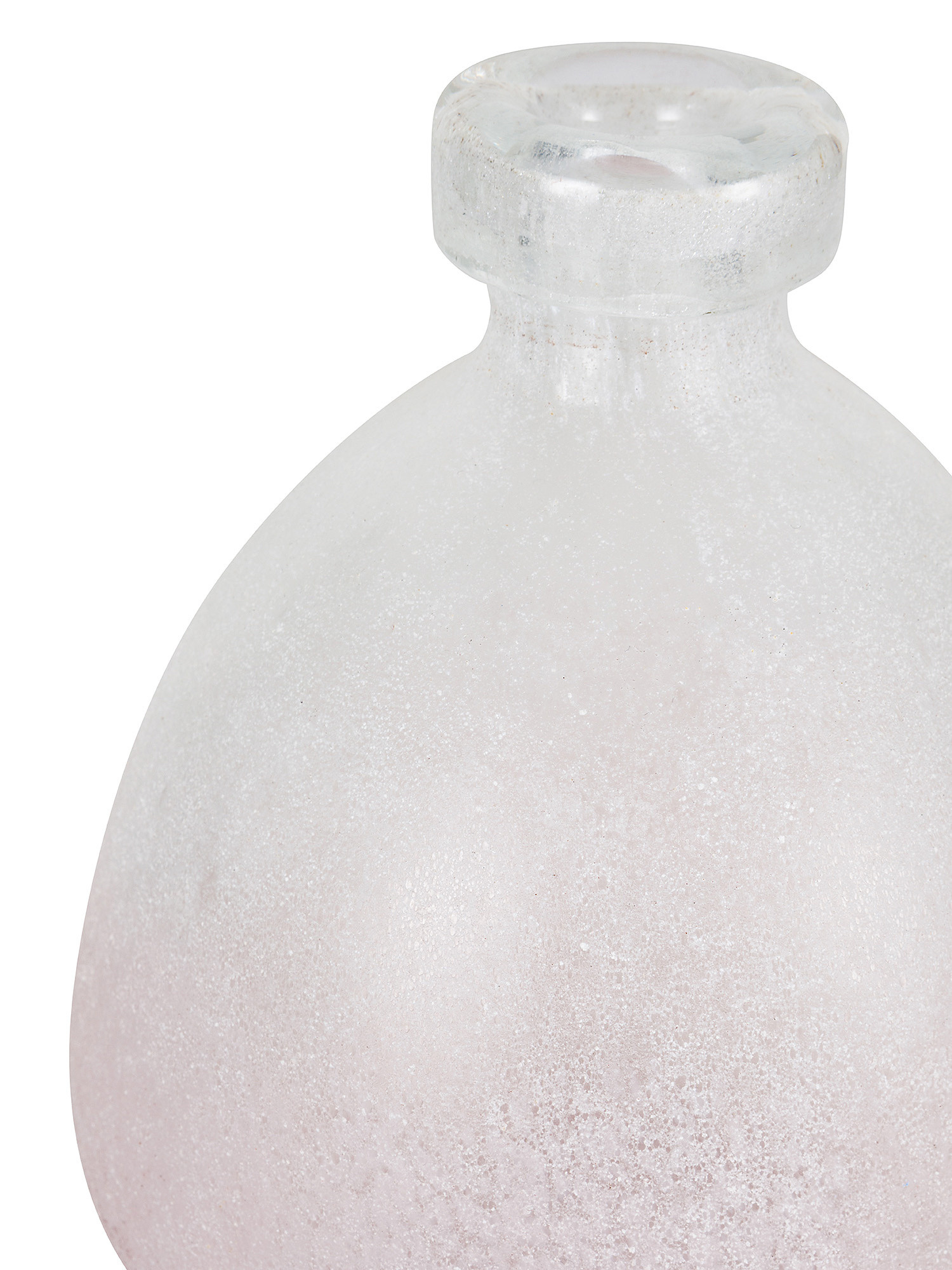 Colored glass paste decorative bottle, Pink, large image number 1