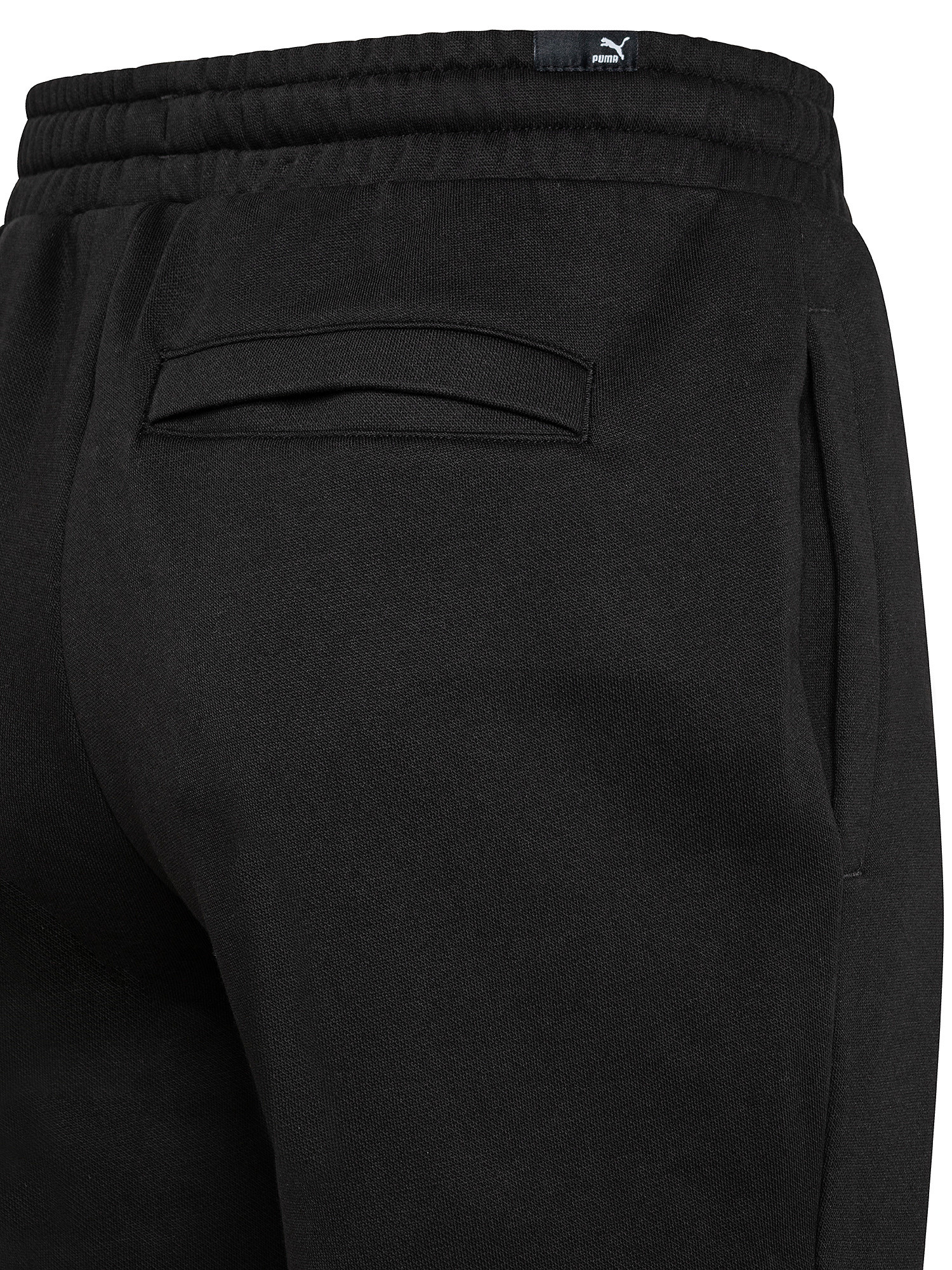Pantaloni tuta con logo, Nero, large image number 2