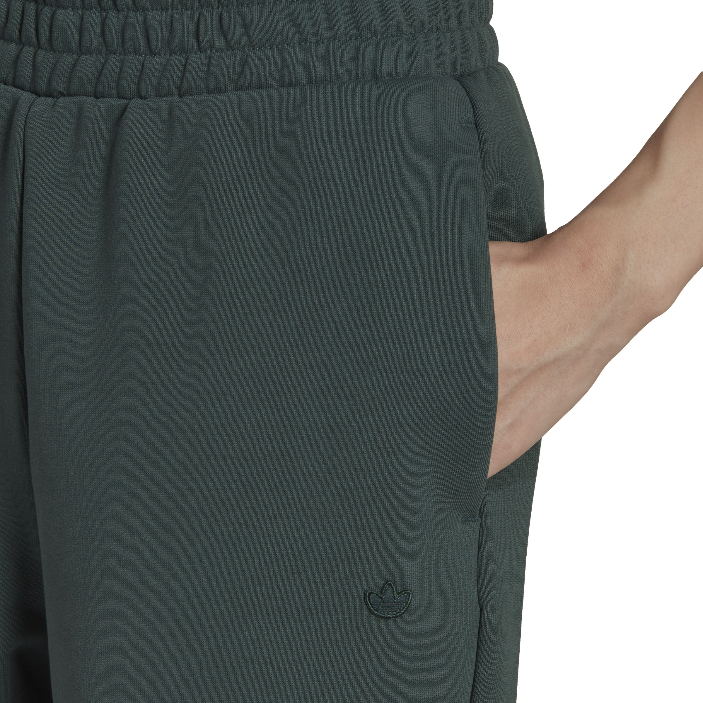 Adidas - Pantaloni jogger adicolor, Verde scuro, large image number 4