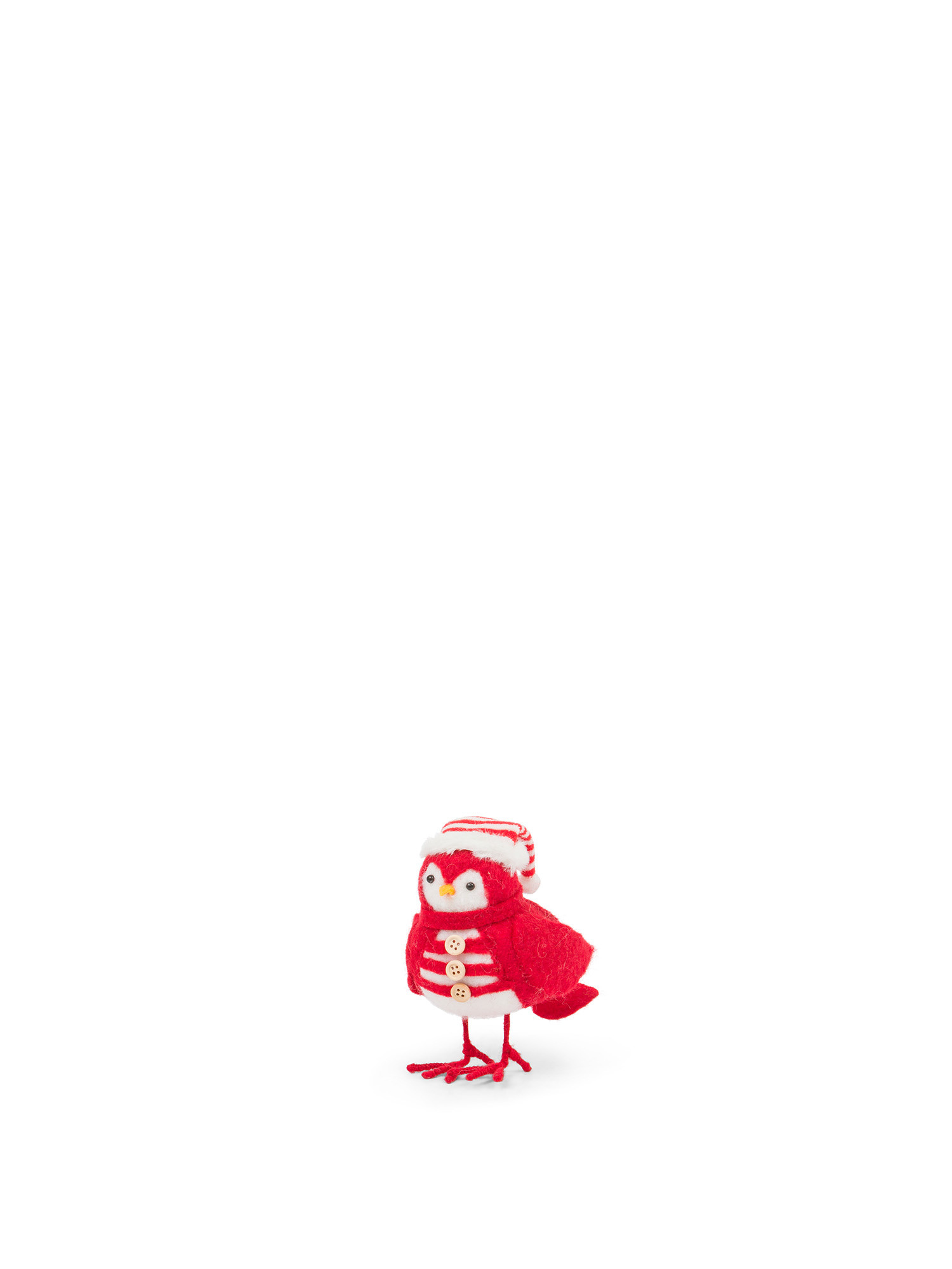 Bird decoration, Red, large image number 0