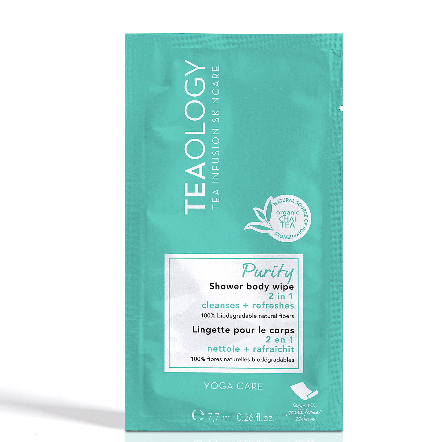 Teaology Purity Shower Body Wipe Multipack 7,7 ml  X 10, Light Blue, large image number 0