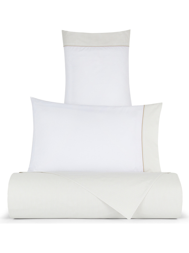 Duvet cover in fine cotton percale Portofino