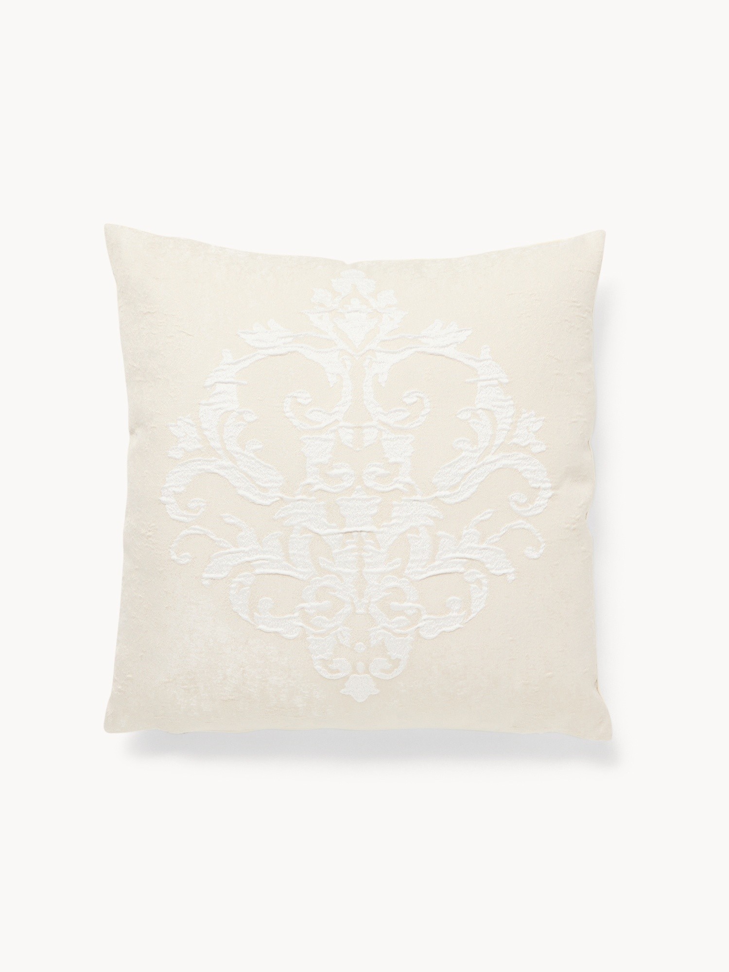 50x50 cm damask pillow, Gold, large image number 0