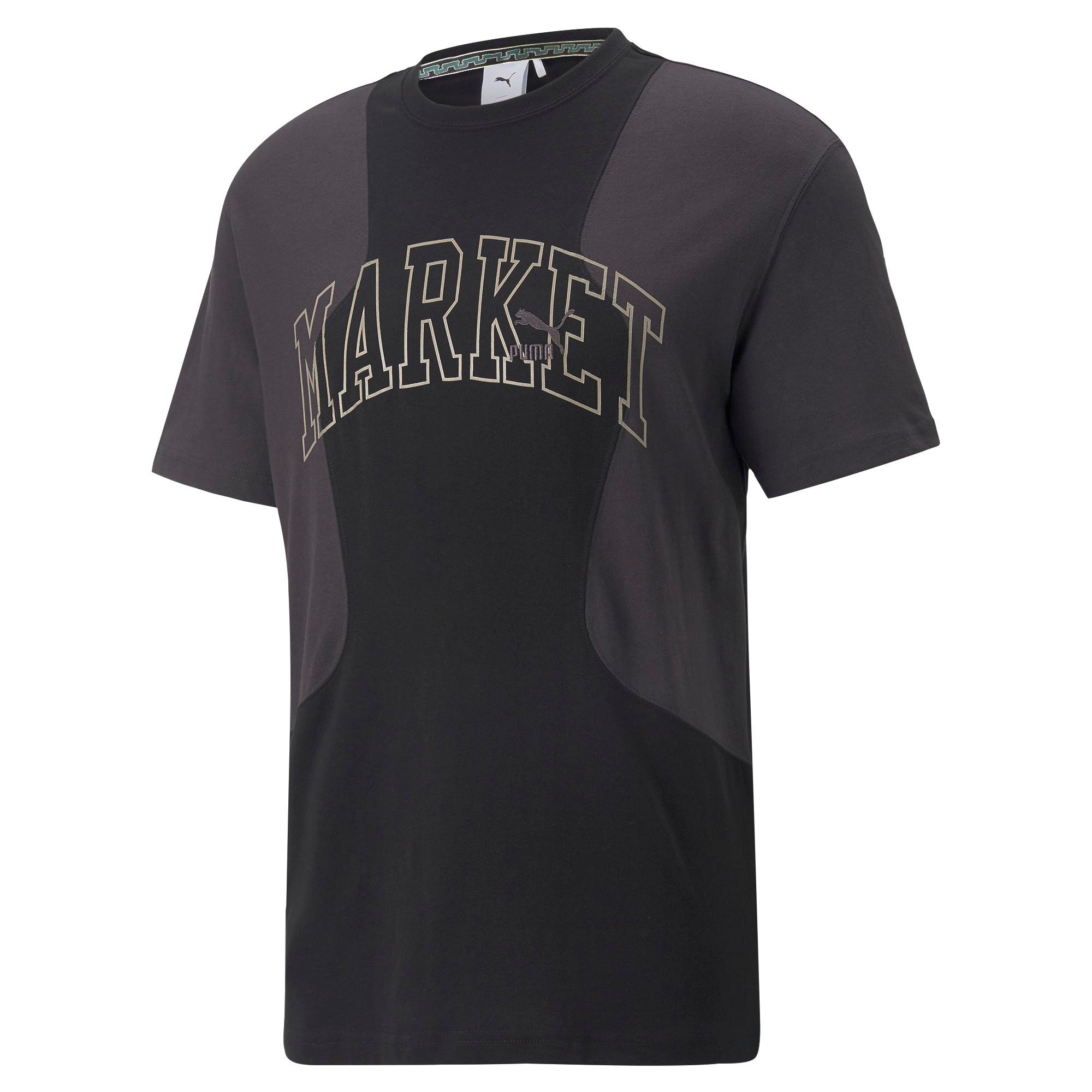 Puma x Market T-shirt, Black, large image number 0