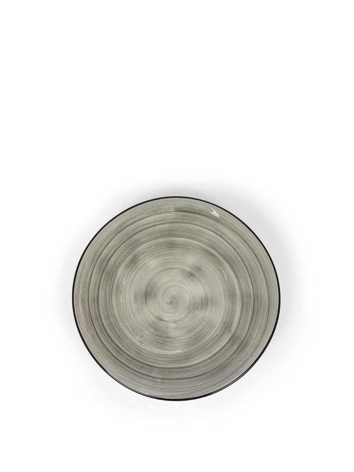 Tokyo stoneware fruit plate, Grey, large image number 0