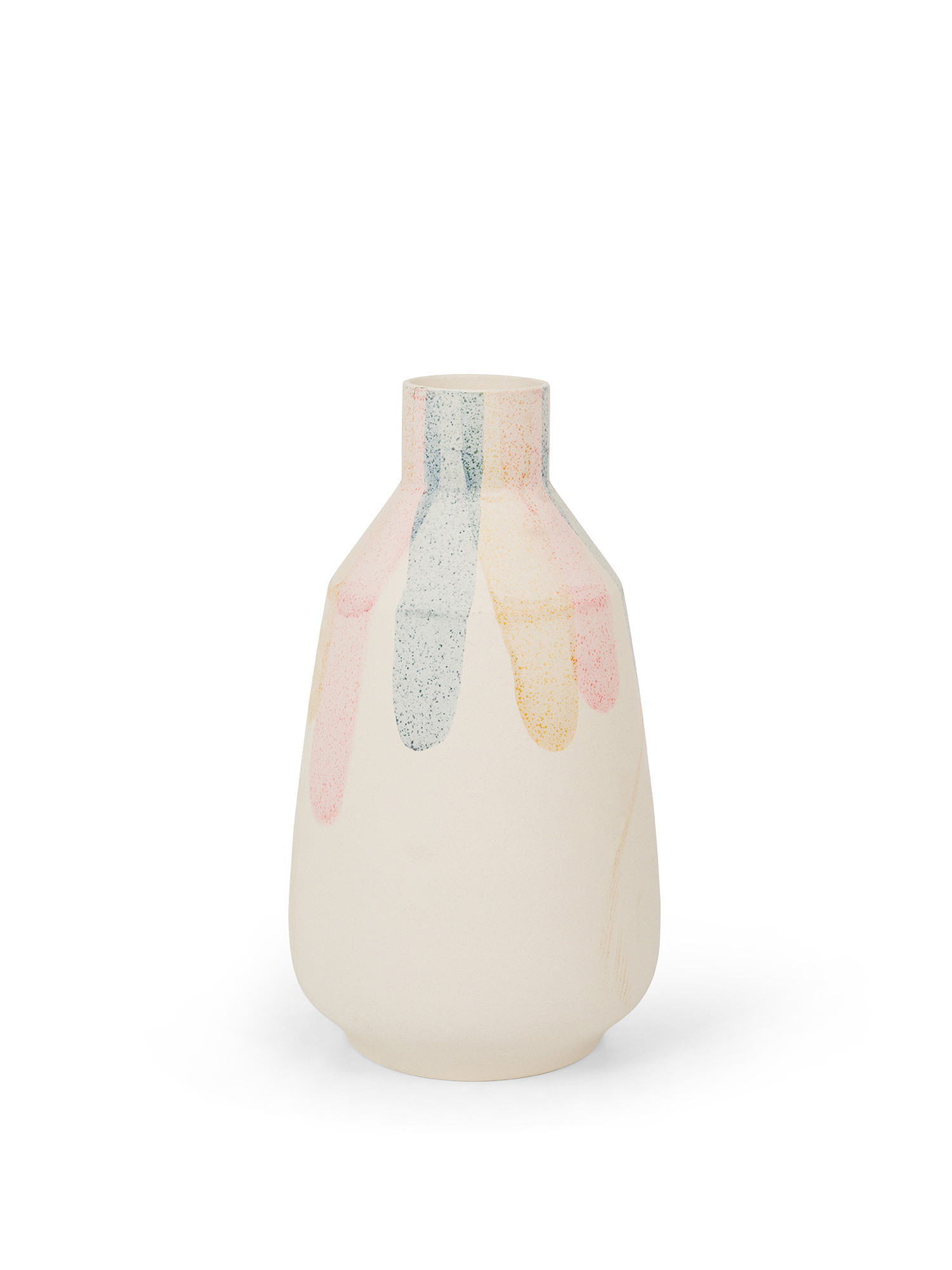 Handcrafted Portuguese ceramic vase, White, large image number 0