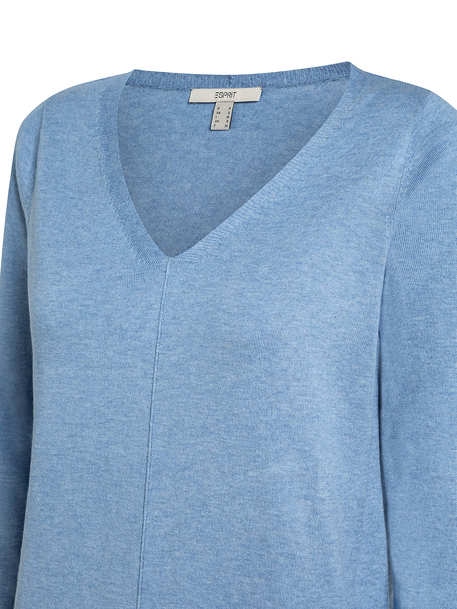 V-neck cardigan, Light Blue, large image number 2