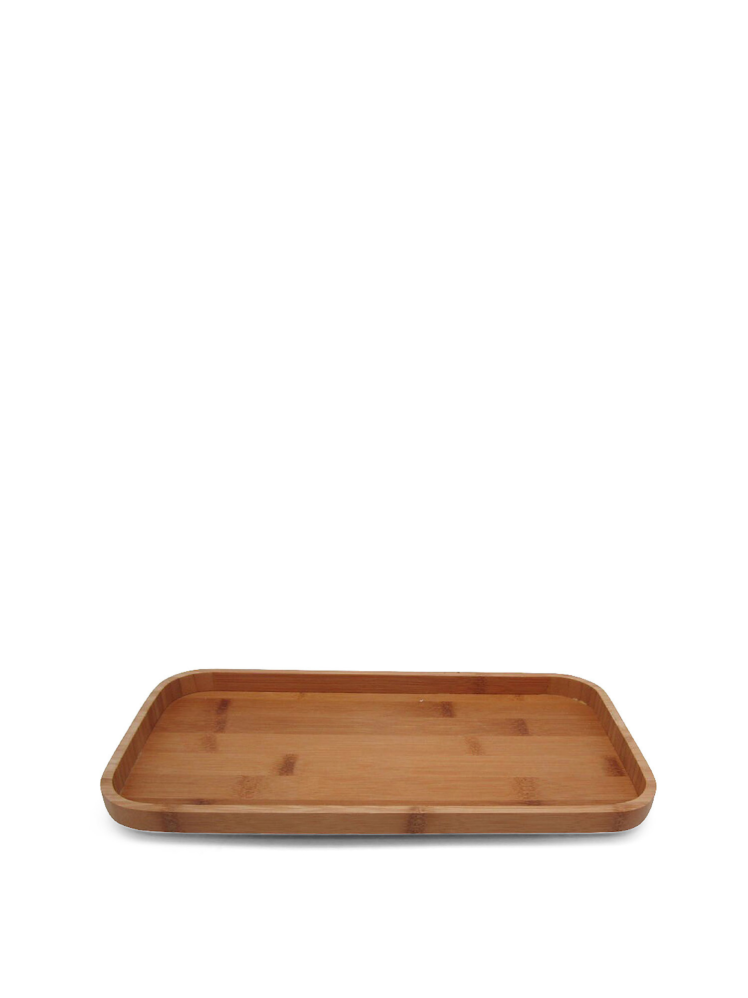 Linea decorative bamboo tray, Natural, large image number 0