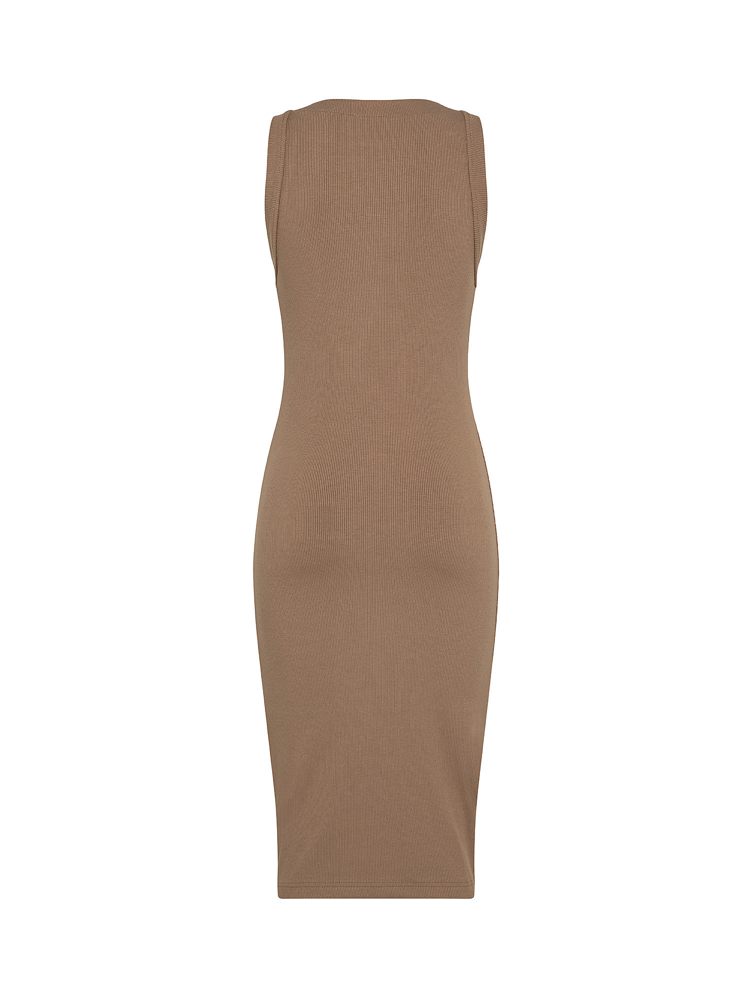 Abito costine bodycon, Beige scuro, large image number 1