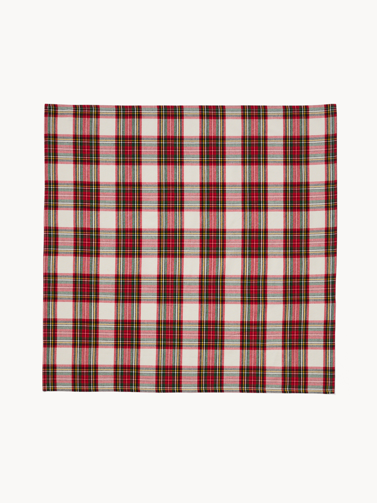 Centrotavola tartan in puro cotone tinto filo, Multicolor, large image number 0