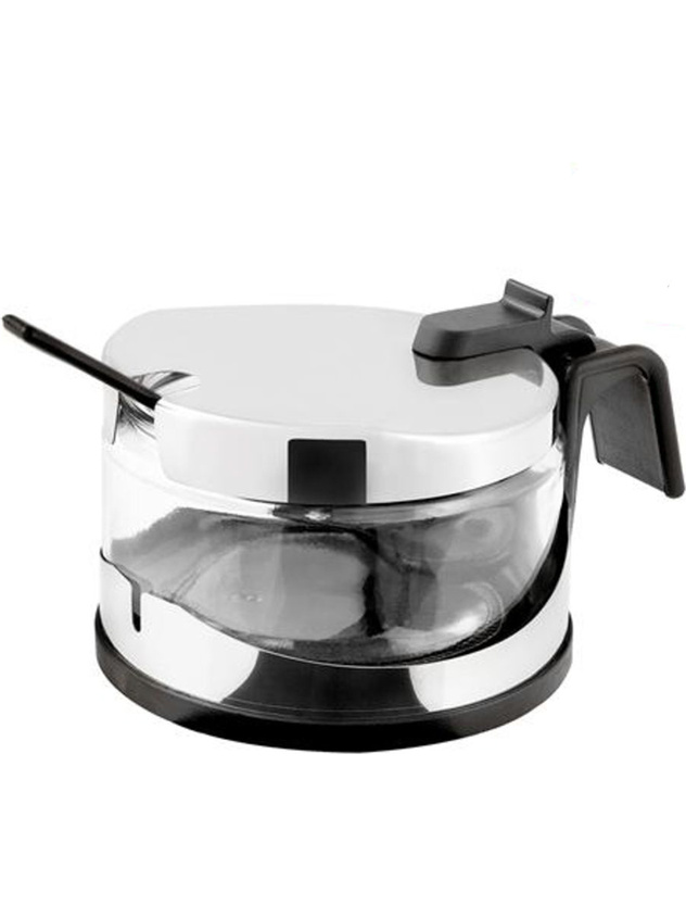 Formaggiera vetro e acciaio