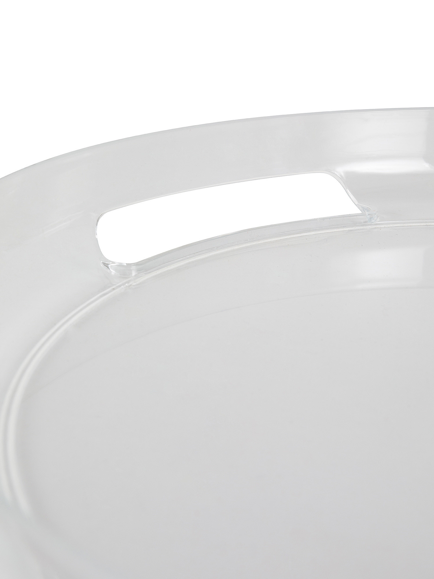 Colored plastic tray, Transparent, large image number 1