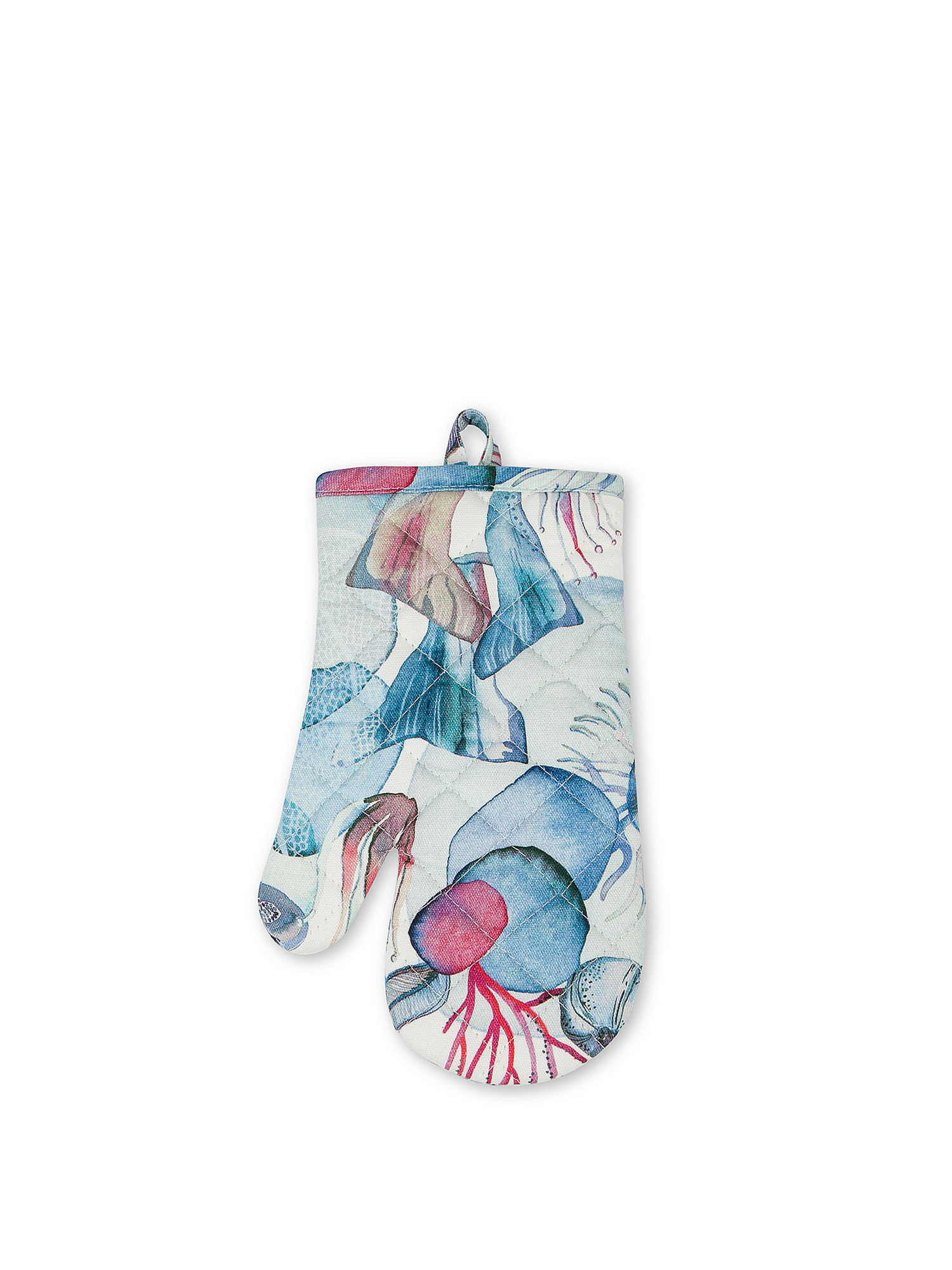 Seabed print kitchen glove, Multicolor, large image number 0