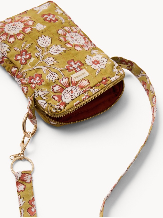 Porta cellulare in tessuto stampato