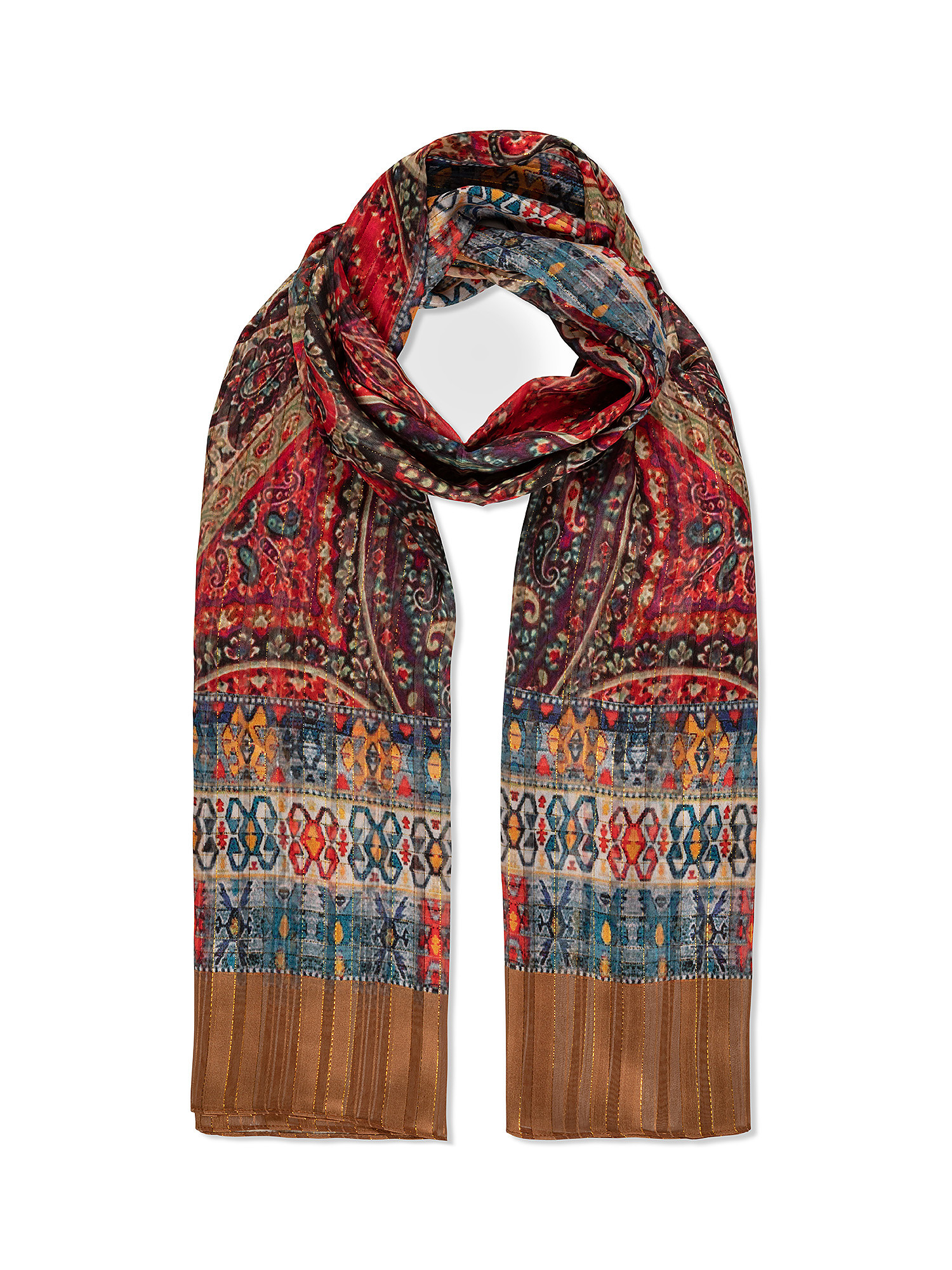 Koan - Scarf with design, Multicolor, large image number 0