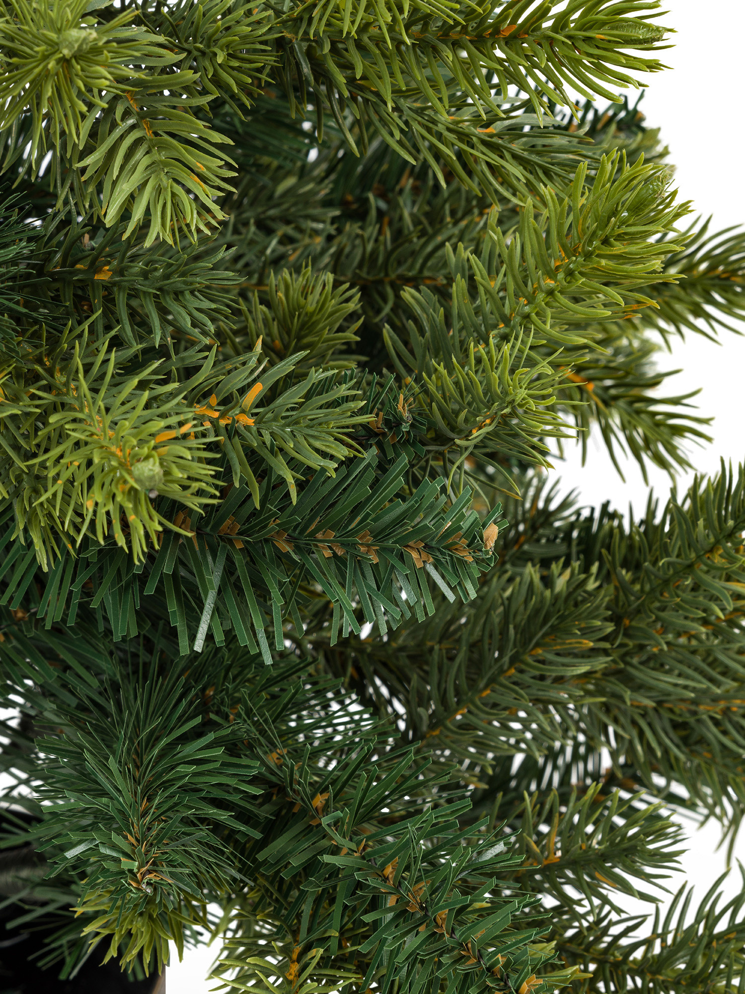 Albero di Natale H 60 cm con vaso, Verde, large image number 1