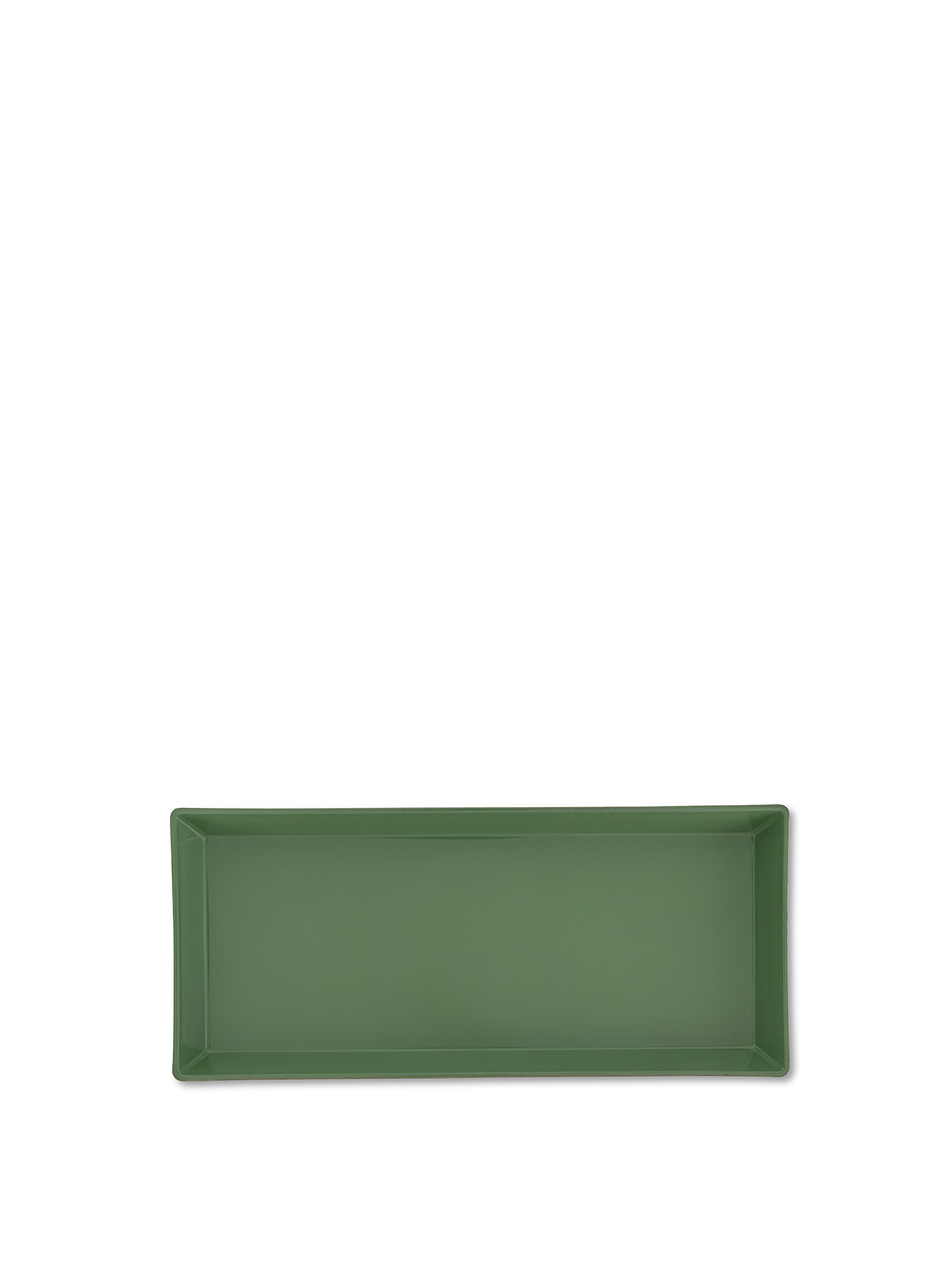 Colored PVC tray, Green, large image number 0