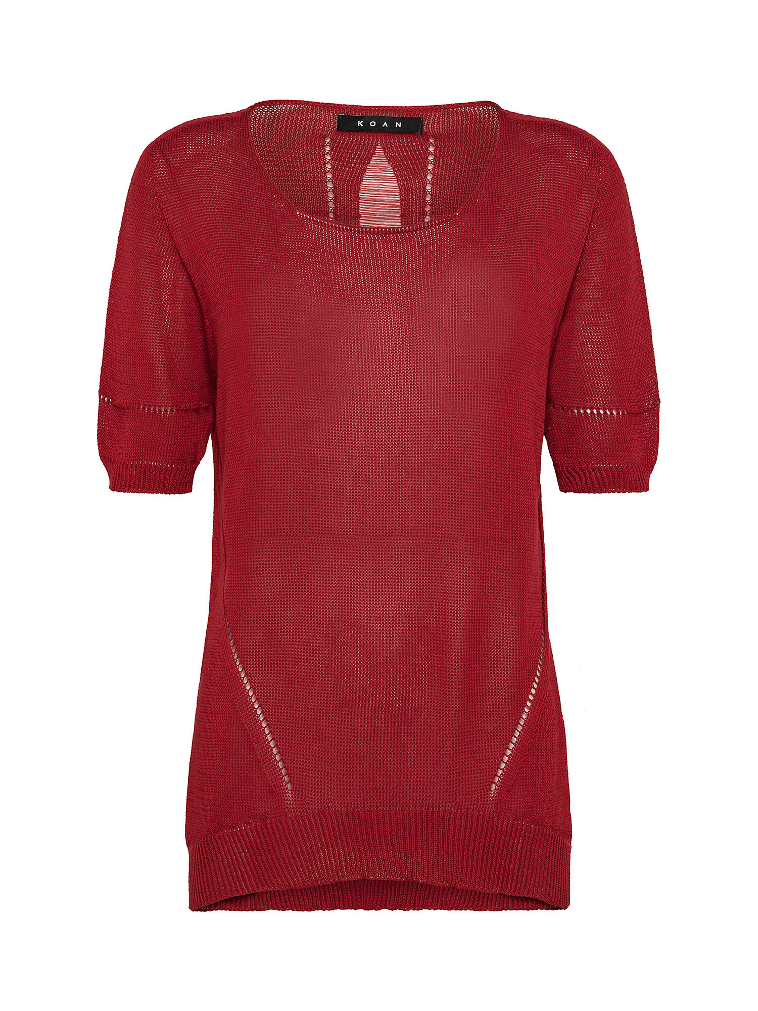 Maglia tricot, Rosso, large image number 0