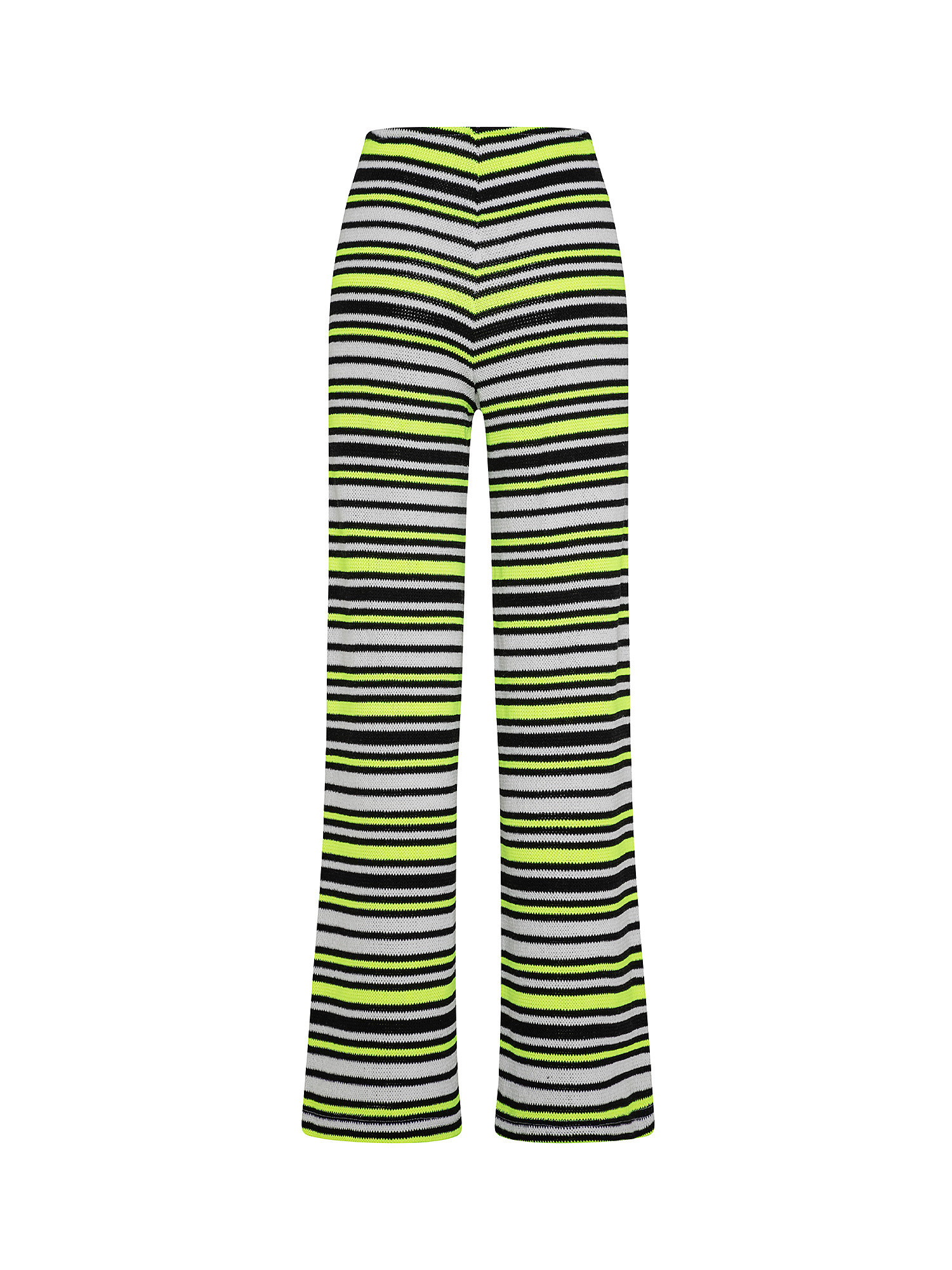 Pantaloni righe orizzontali, Multicolor, large image number 1