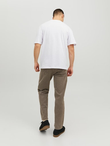 Jack & Jones - T-shirt relaxed fit con stampa, Bianco, large image number 2