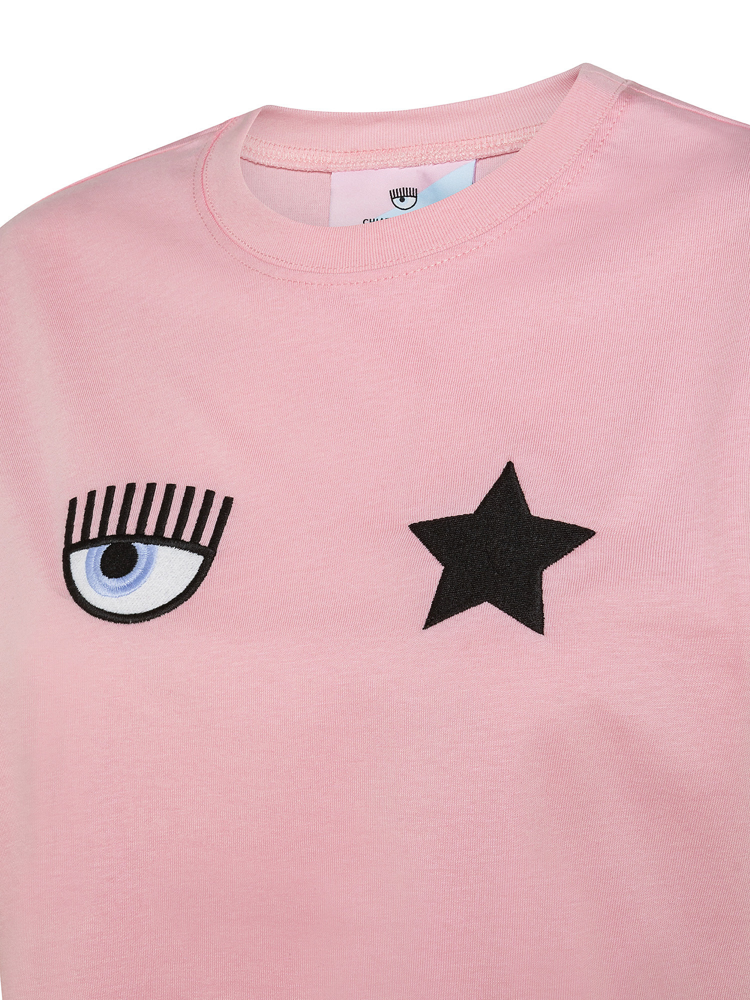 Eye Star T-shirt, Pink, large image number 2