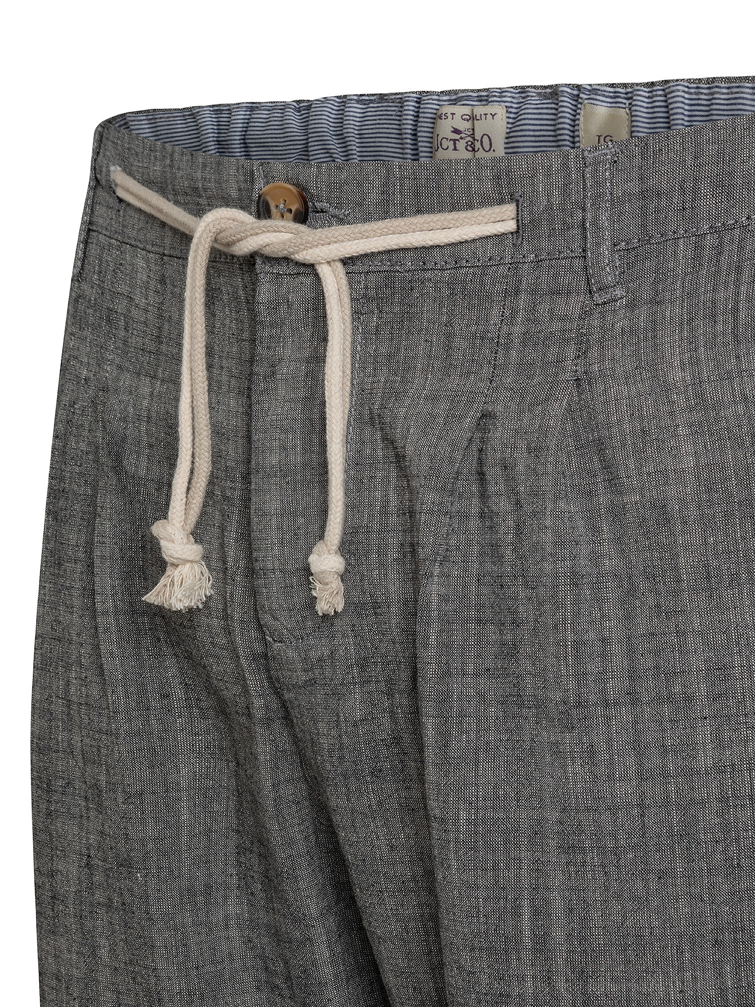 Pantalone con coulisse, Grigio, large image number 2