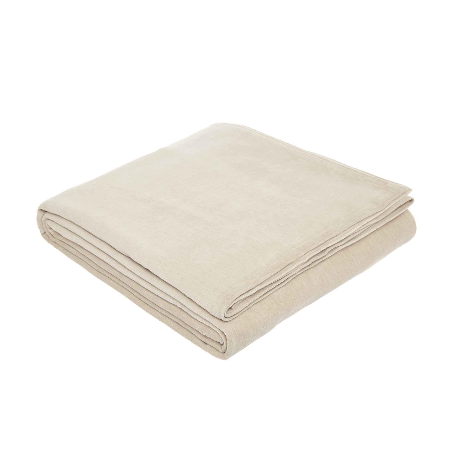 Interno 11 cotton velour bedspread, , large image number 0