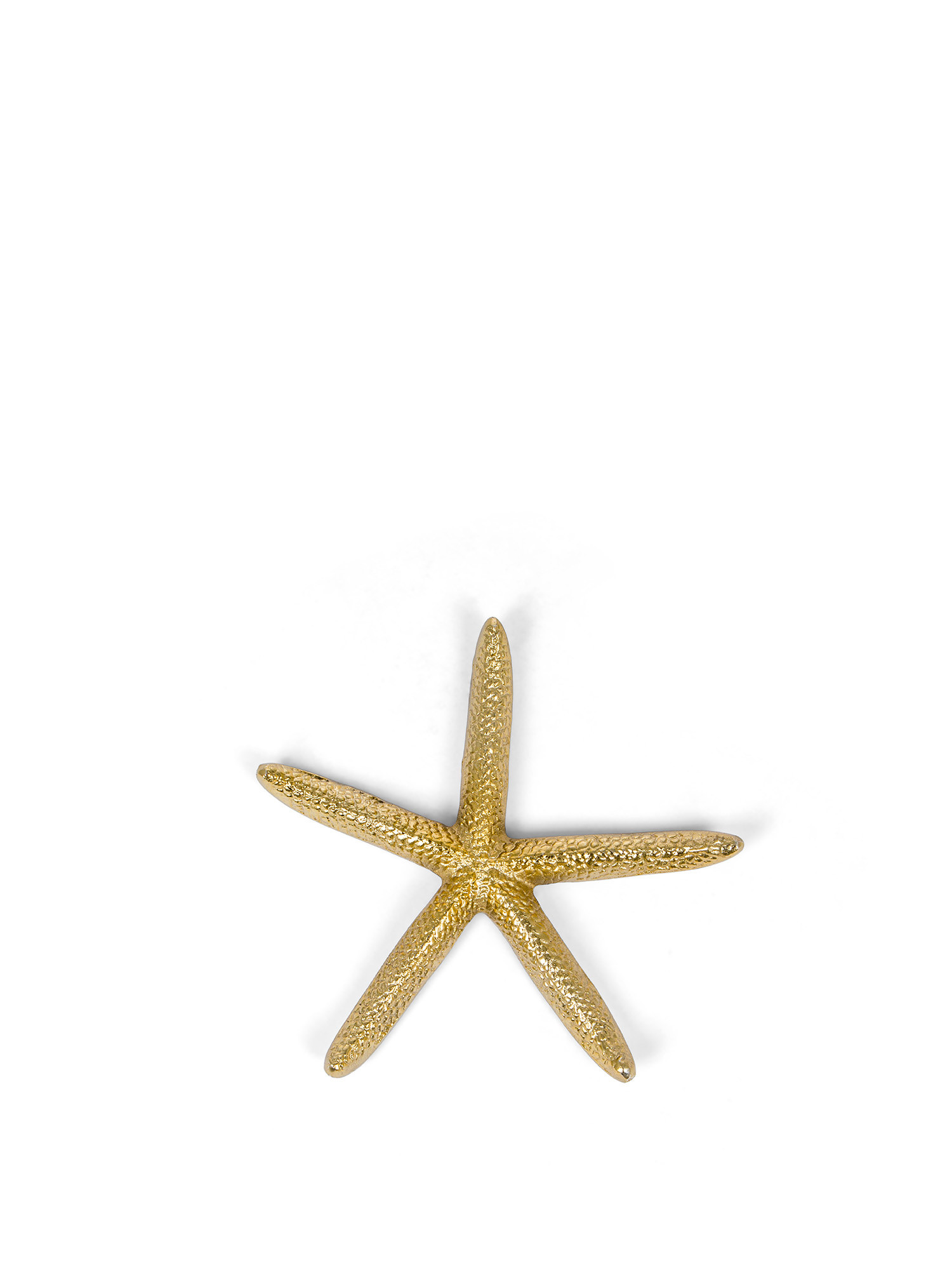 Soprammobile stella marina, Oro, large image number 0